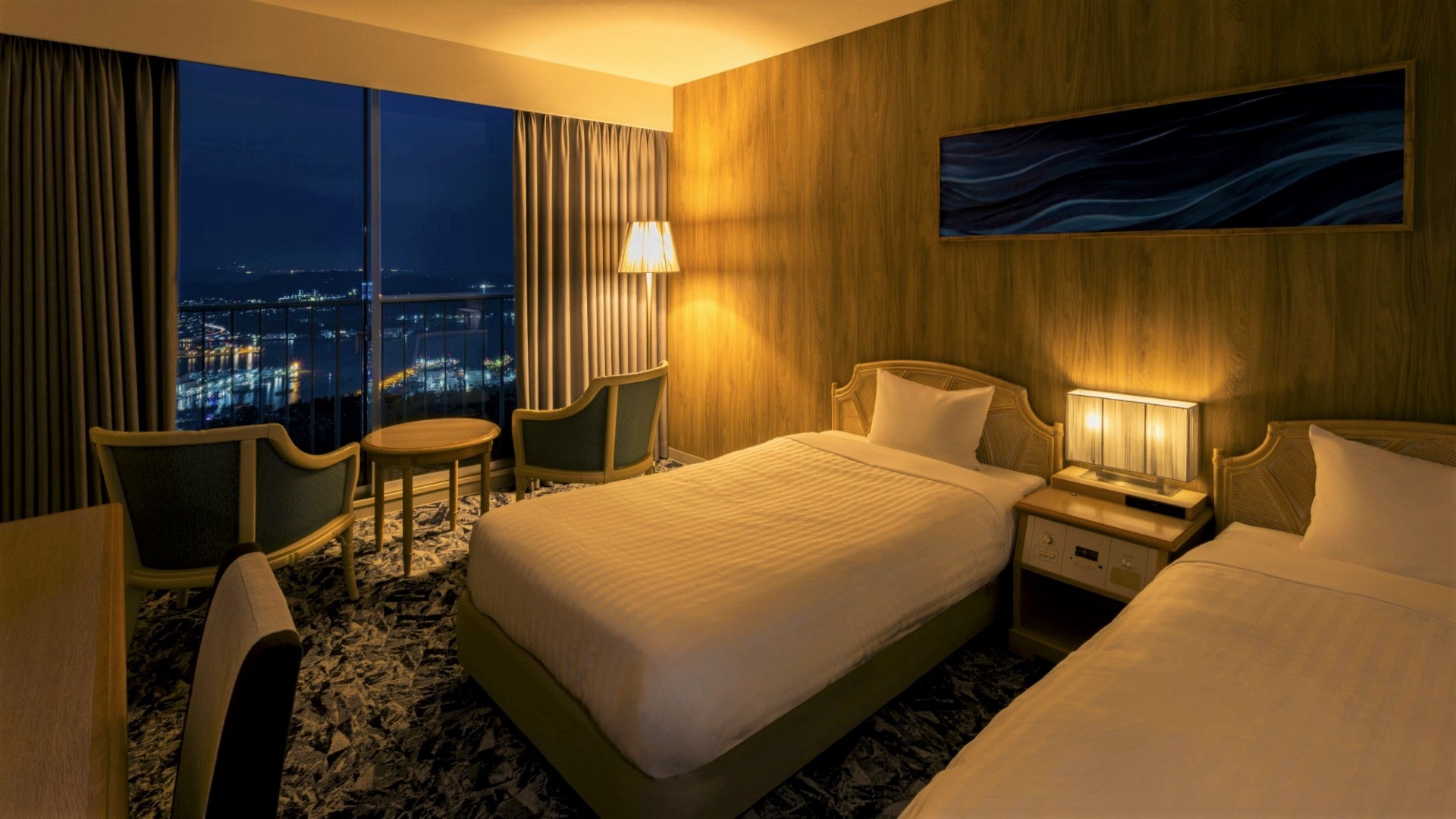 [ปรับปรุงใหม่เมื่อเดือนมีนาคม 2568] ห้องทวินวิวกลางคืน