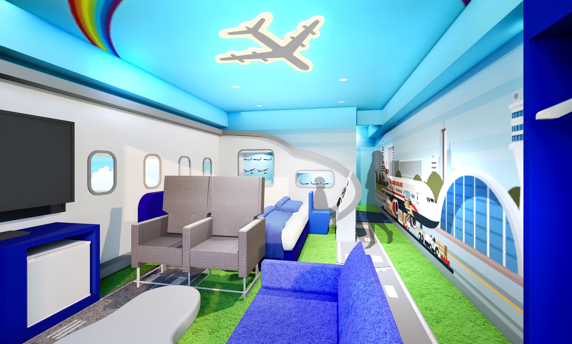 Airplane room (image)