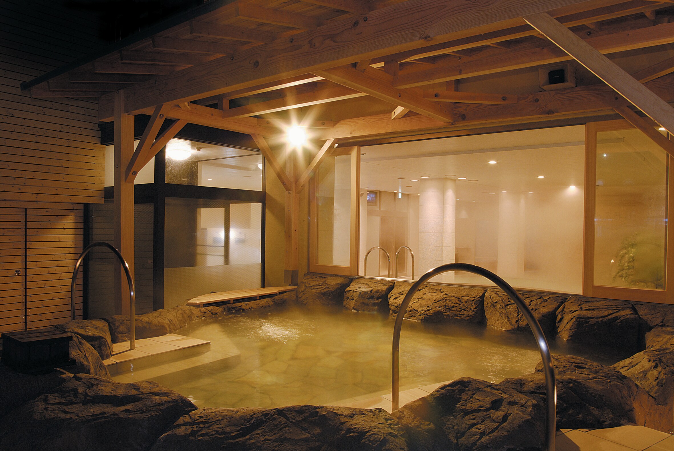 Ikeda Sakura Onsen (open-air bath)