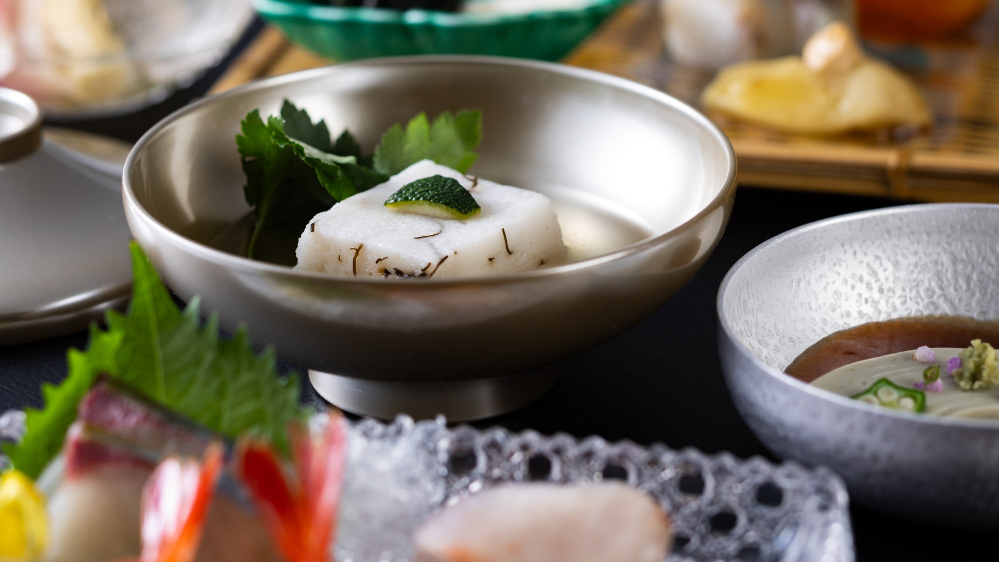 夏の美味彩り懐石「お椀」