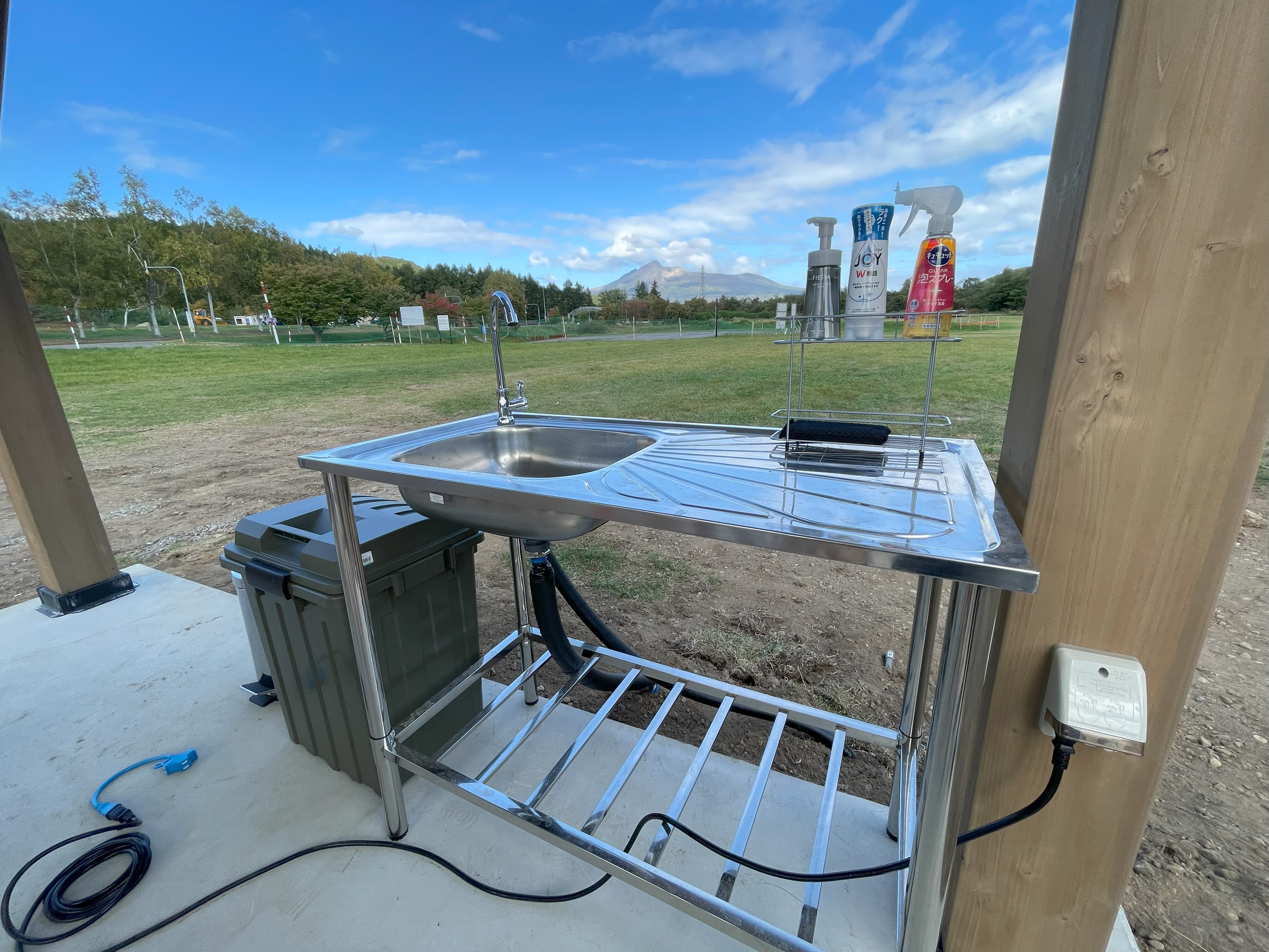 [Glamping exclusive BBQ terrace]