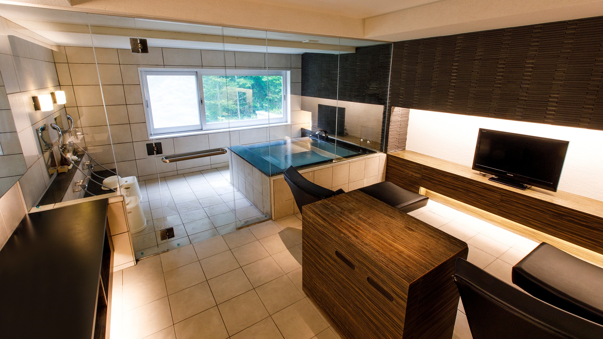 [包租浴] 浴后请在轻松的休息空间放松身心。