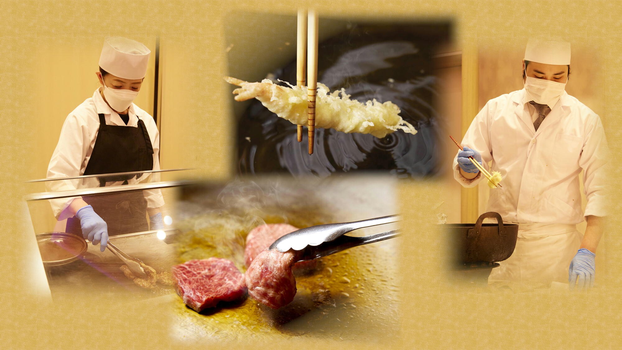 Hình ảnh bít tết/tempura