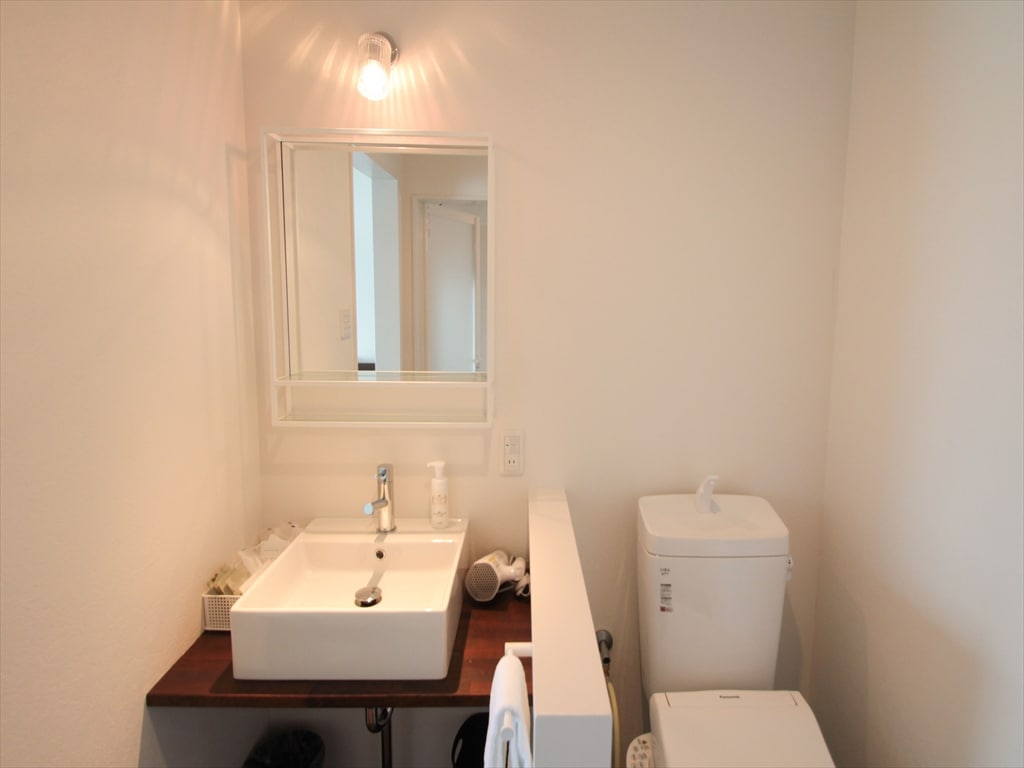 Family room restroom