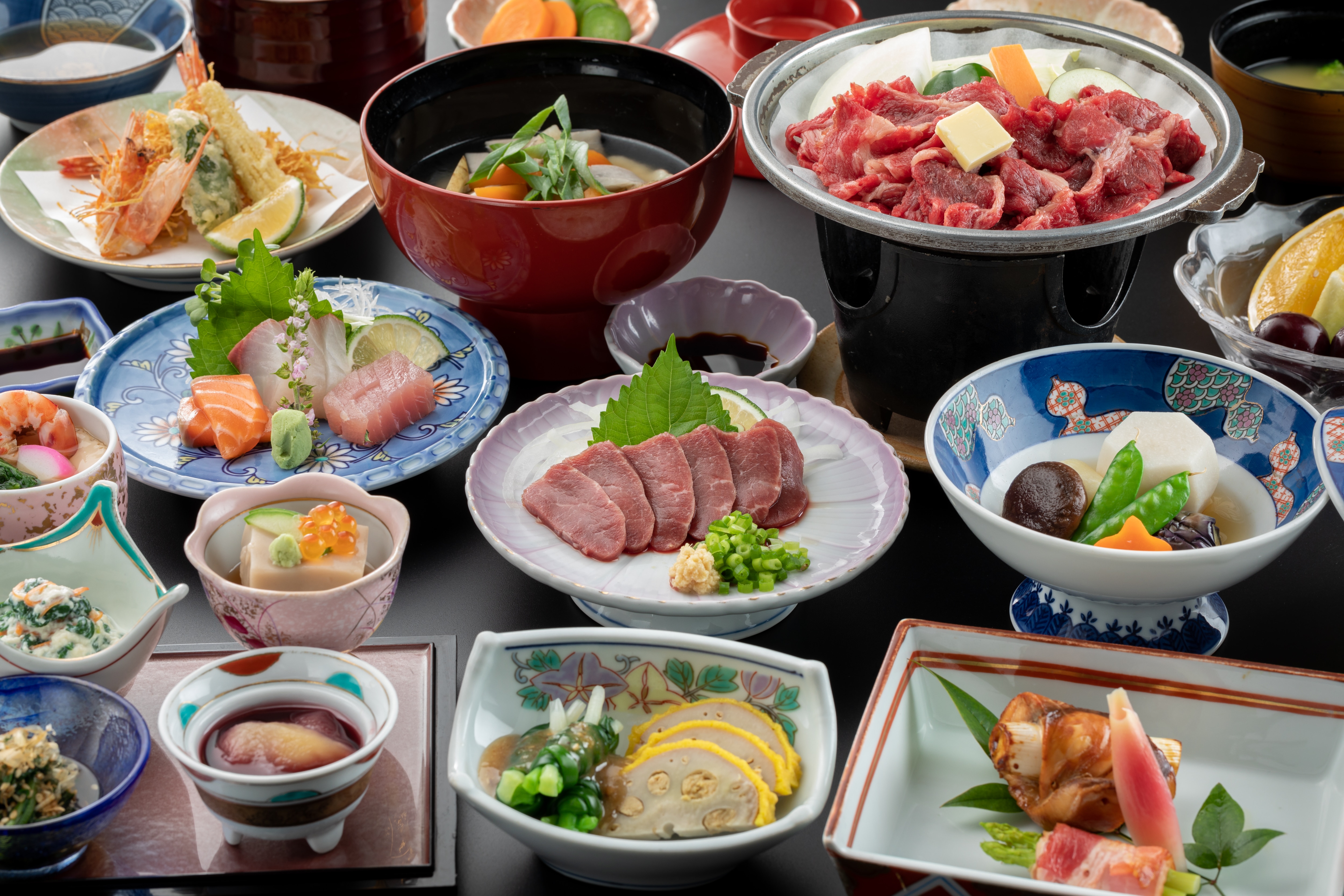 Kumamoto local kaiseki cuisine