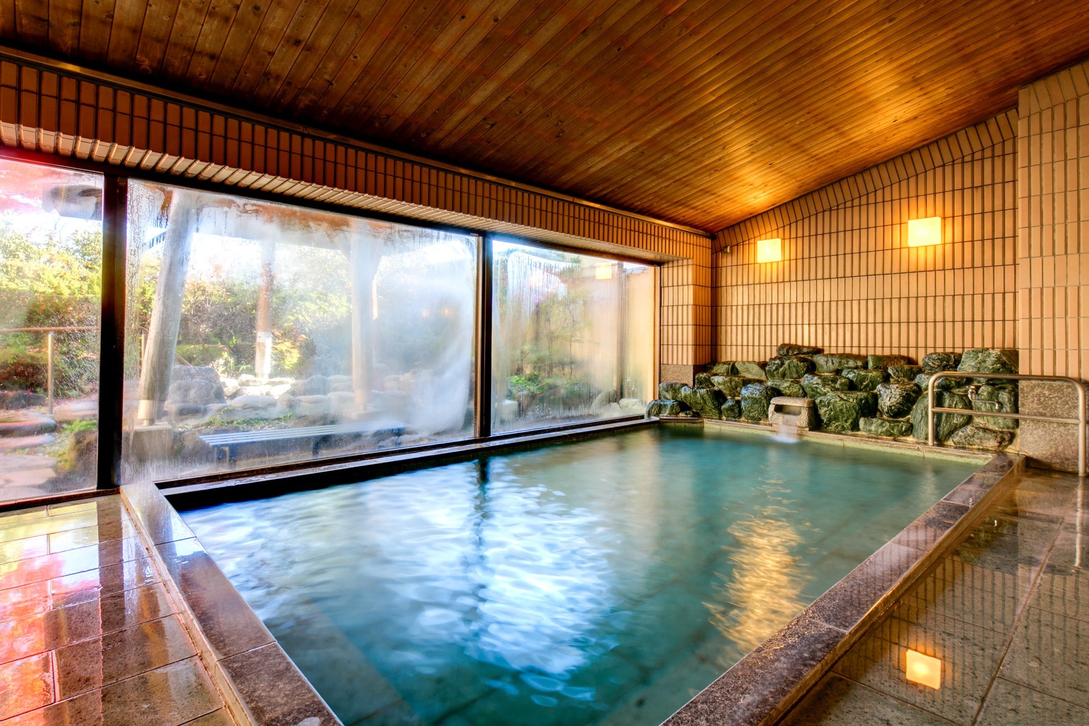 Large communal bath