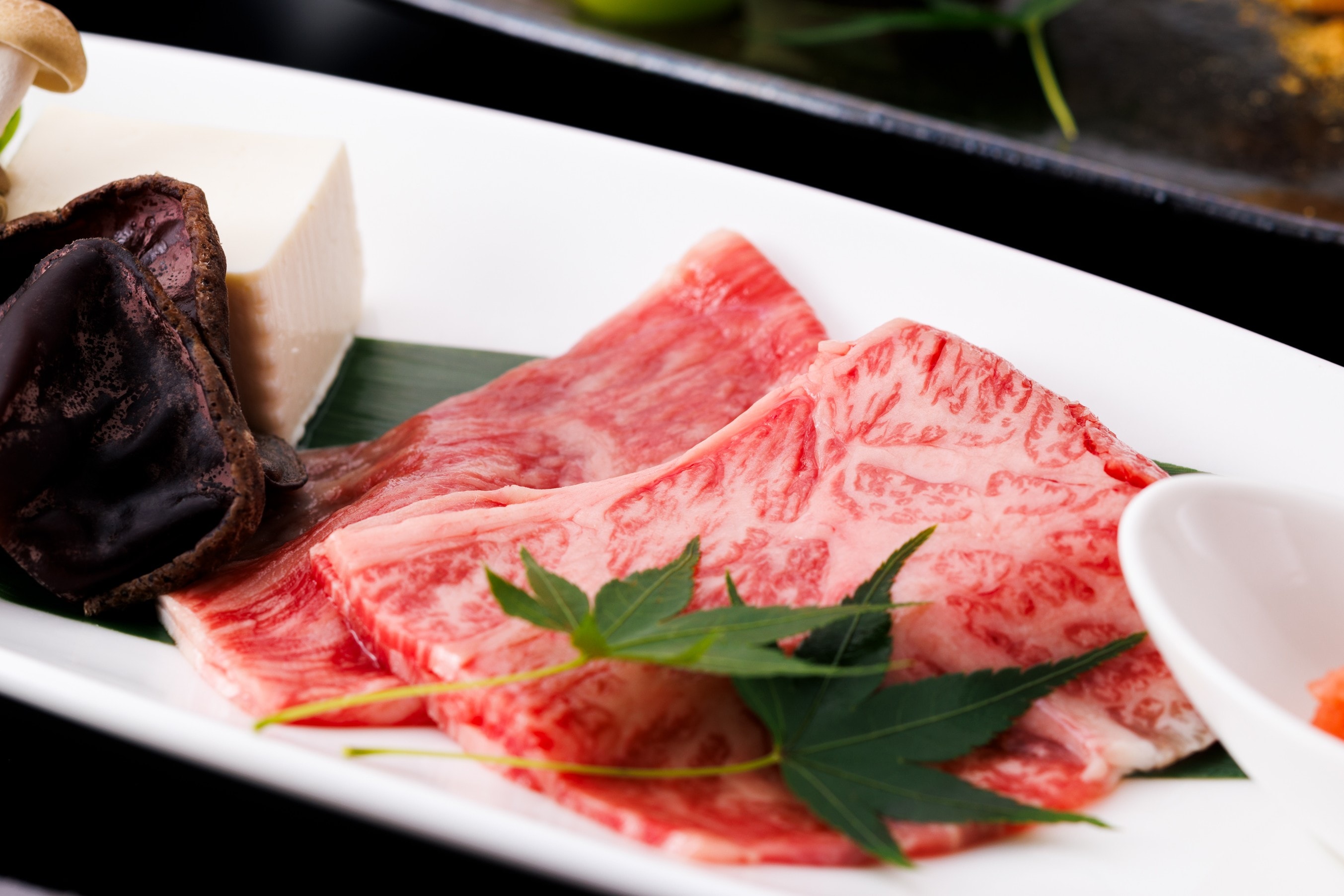 Omi beef shabu-shabu