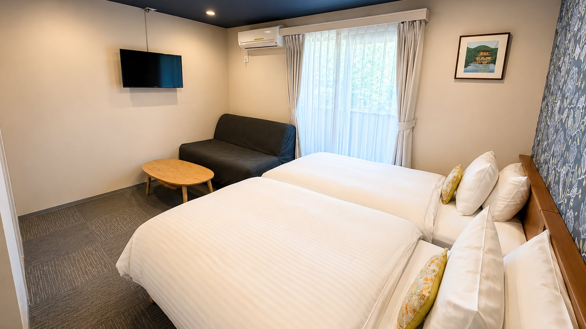 Studio with sofa bed