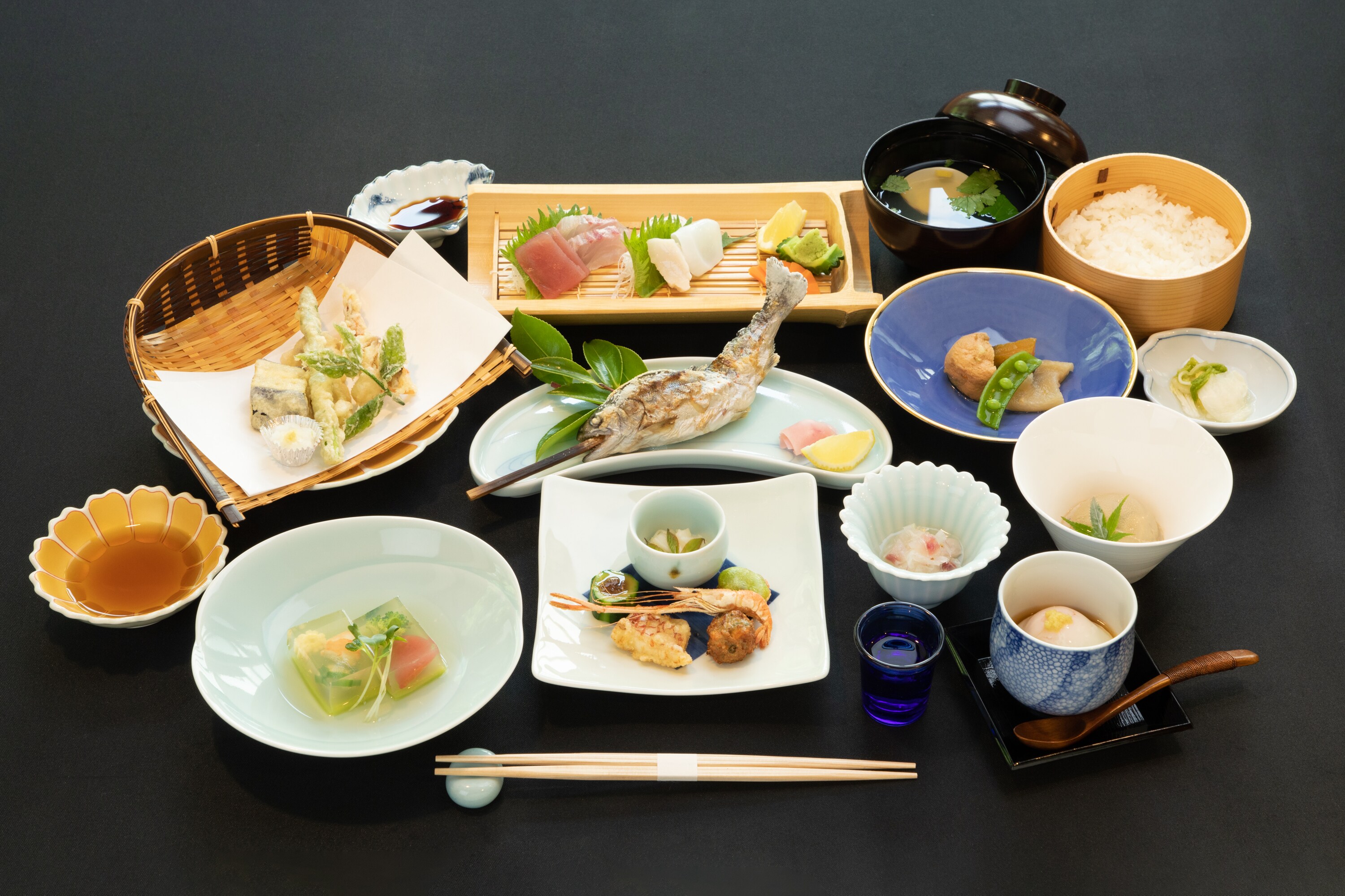 A light dinner (Japanese style)