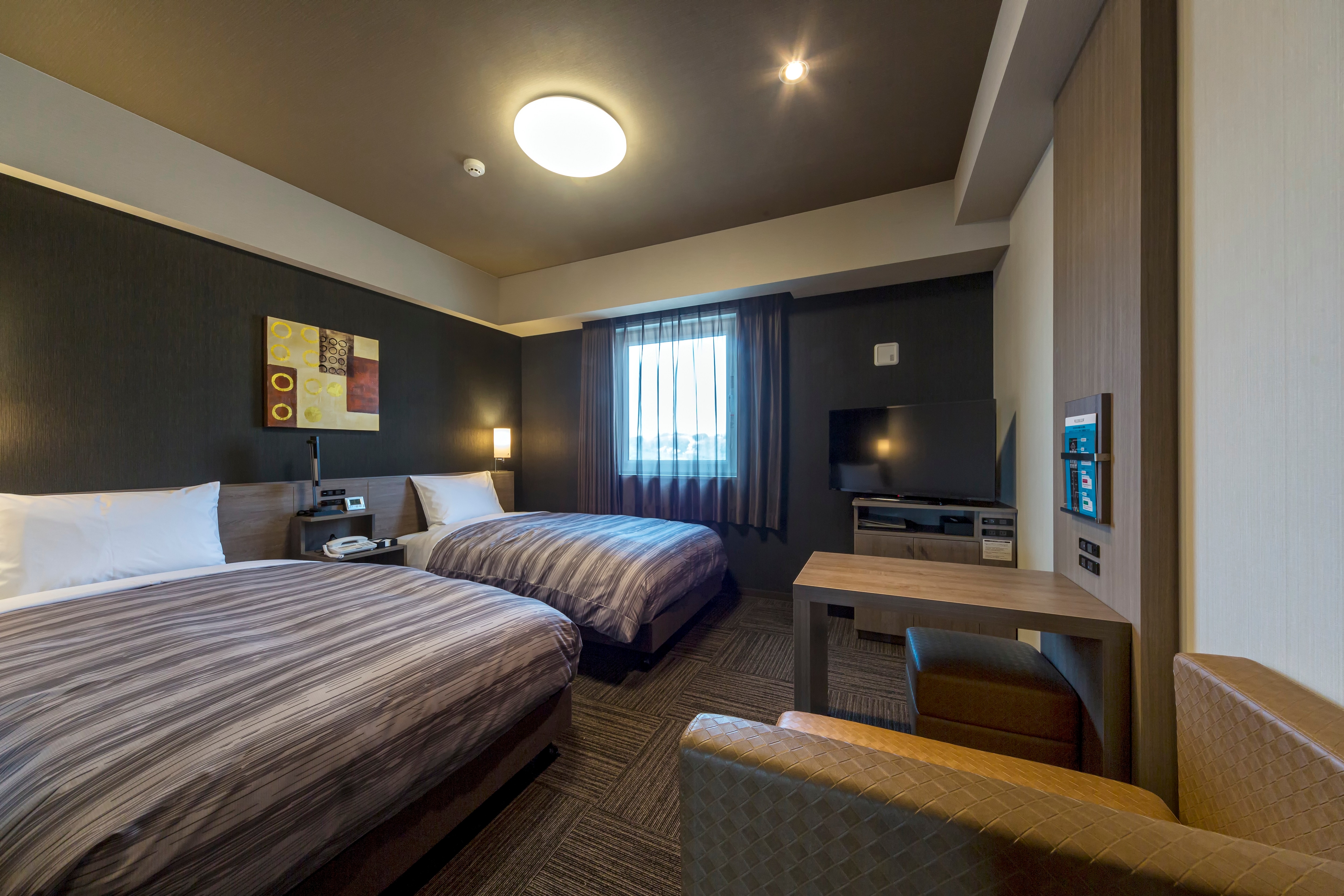 [Guest room] Standard twin room 19 square meters, bed width 110 cm