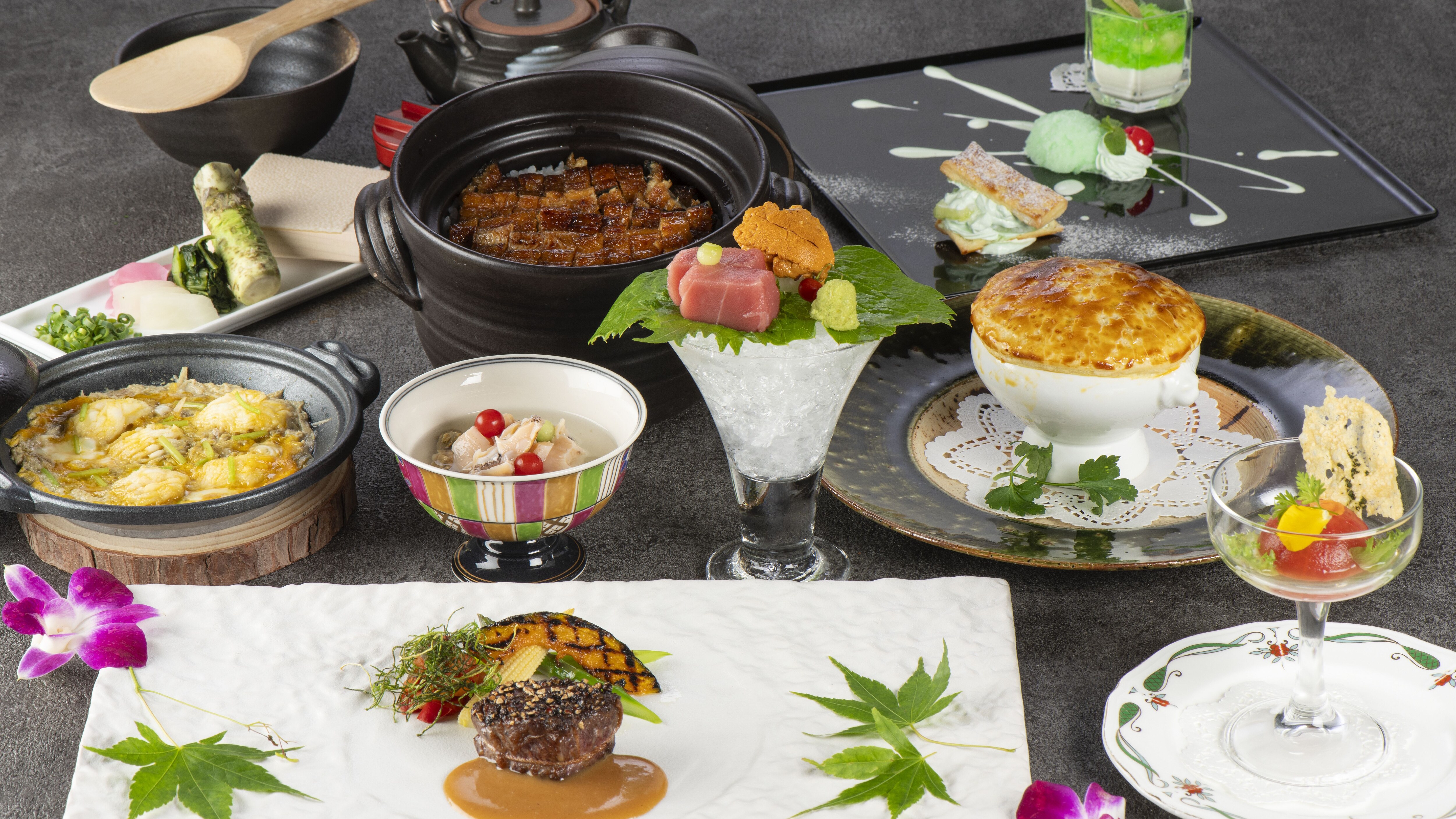 【特別和洋コース】レセント（お食事画像は季節により異なります）