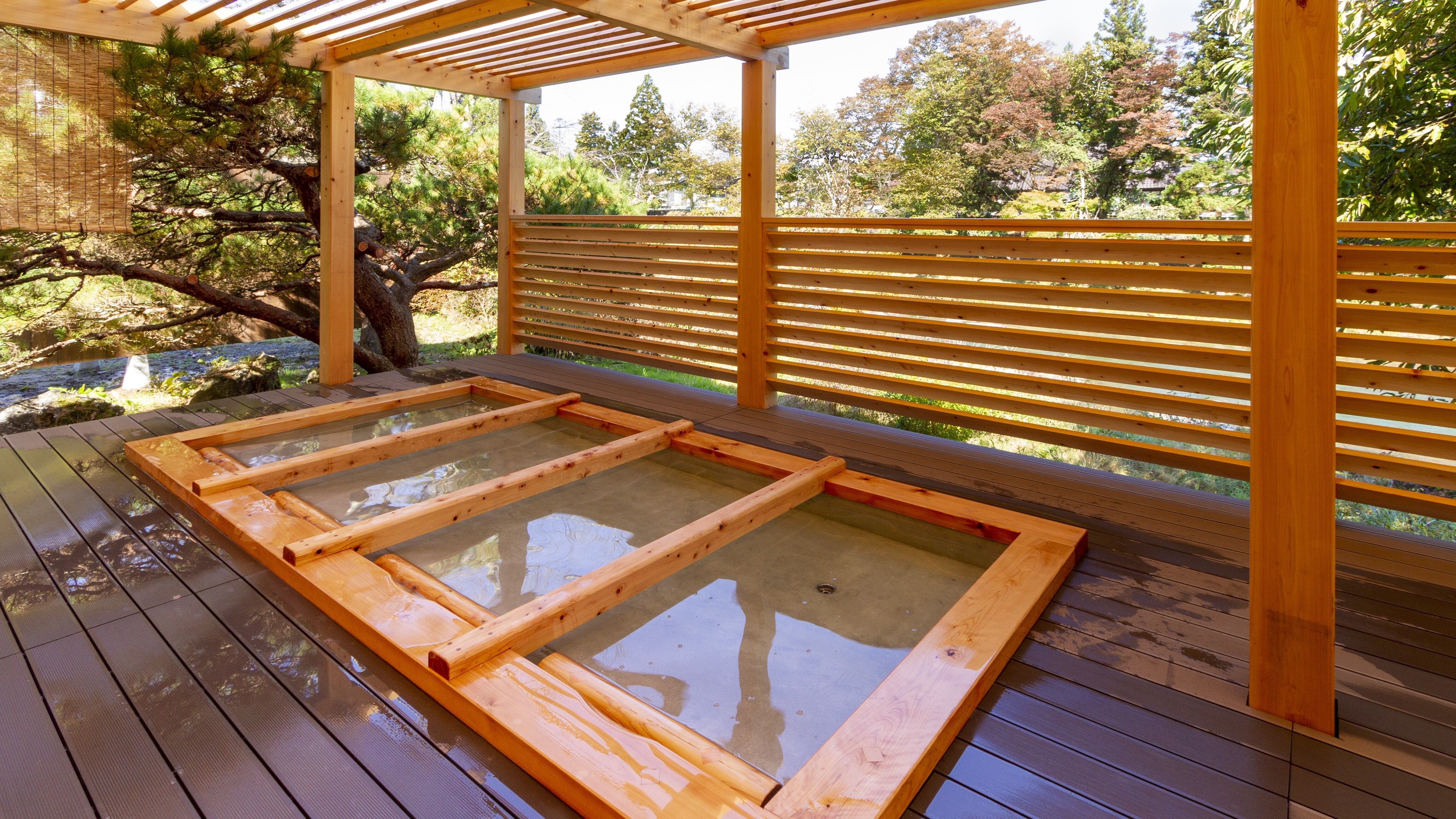 Open-air bath "Hinoki no Moriyu"
