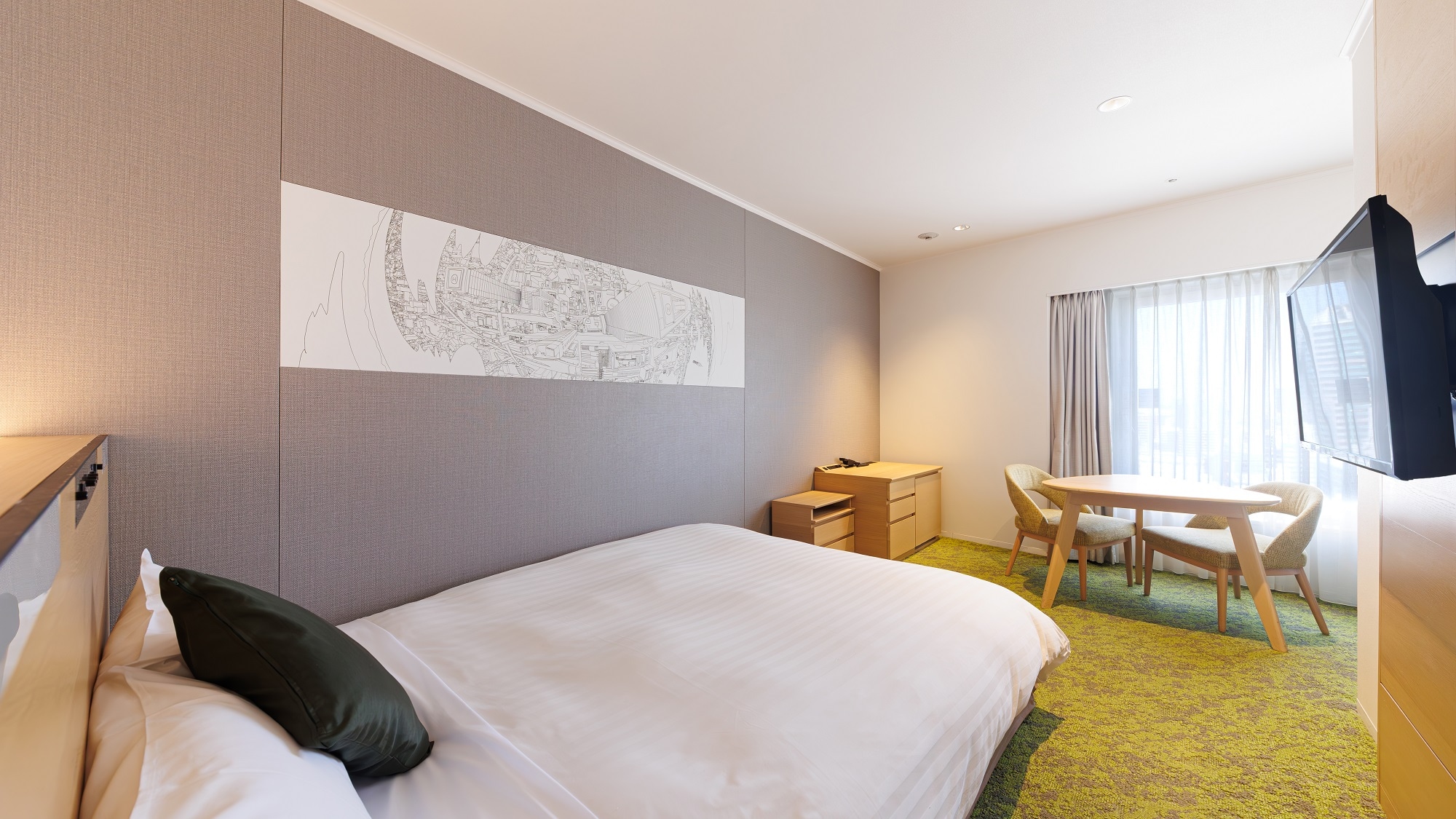 舒適雙人房 16平方米-3