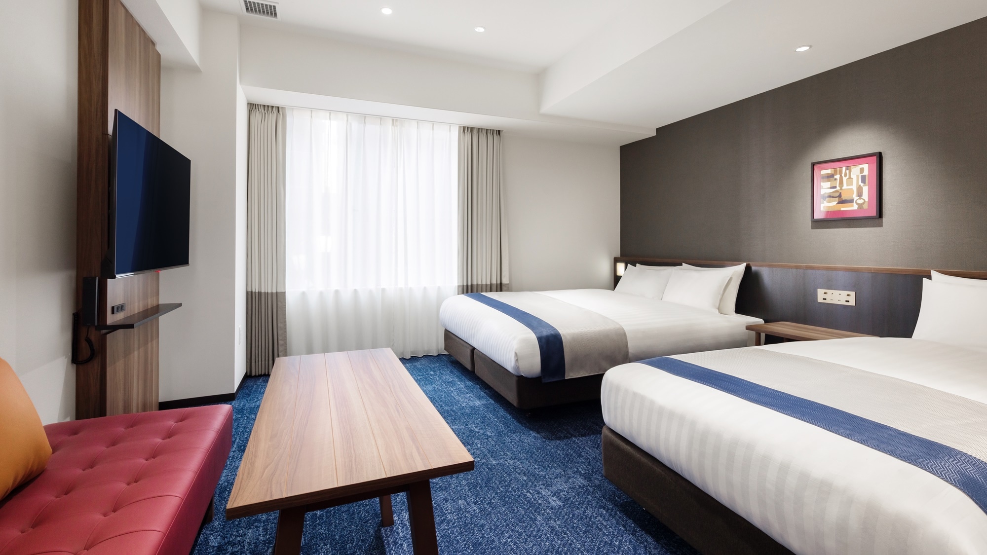 【无障碍双床西式房】 旨在让每个人都感到舒适的无障碍房间。