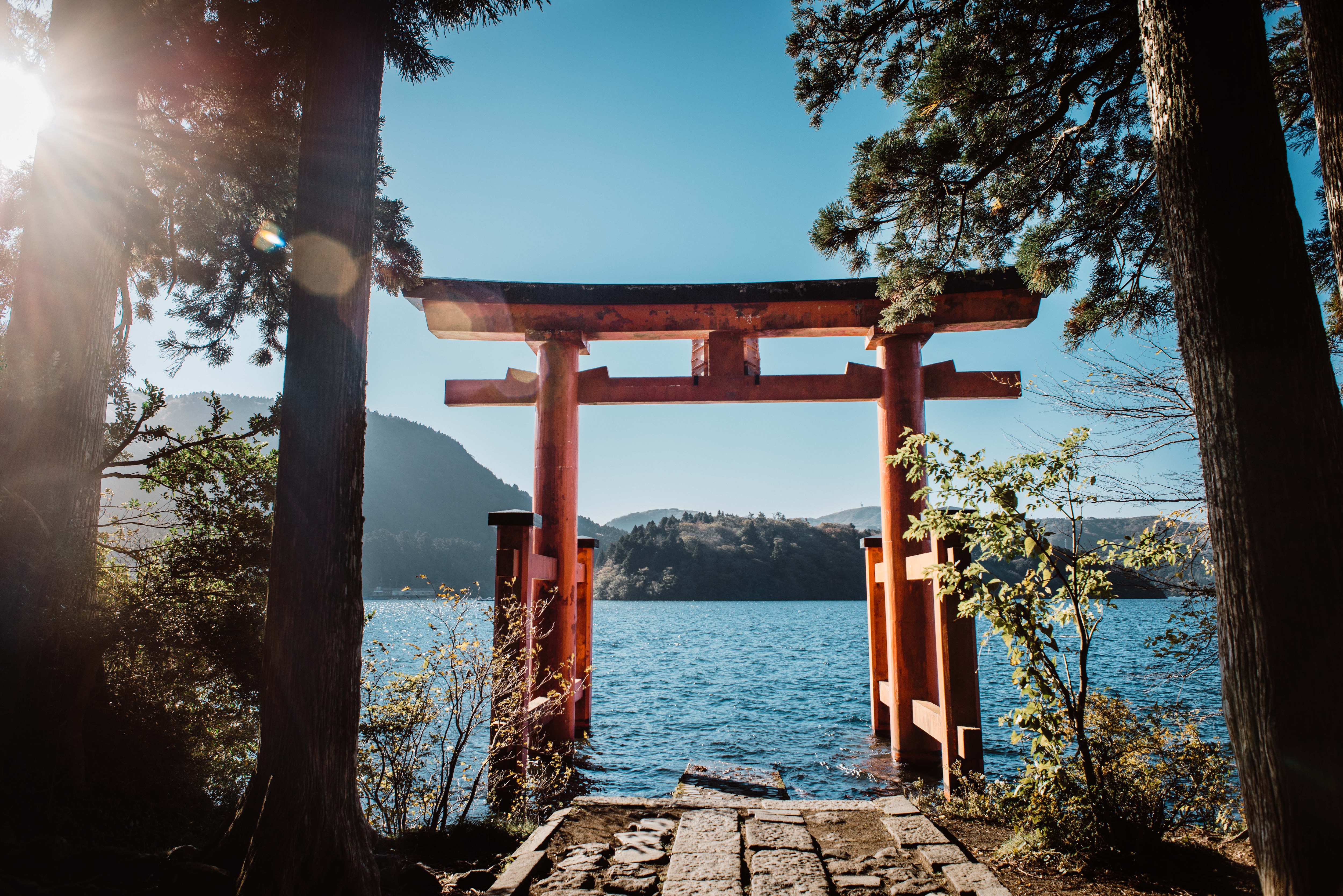 Hakone Shrine Peace Torii