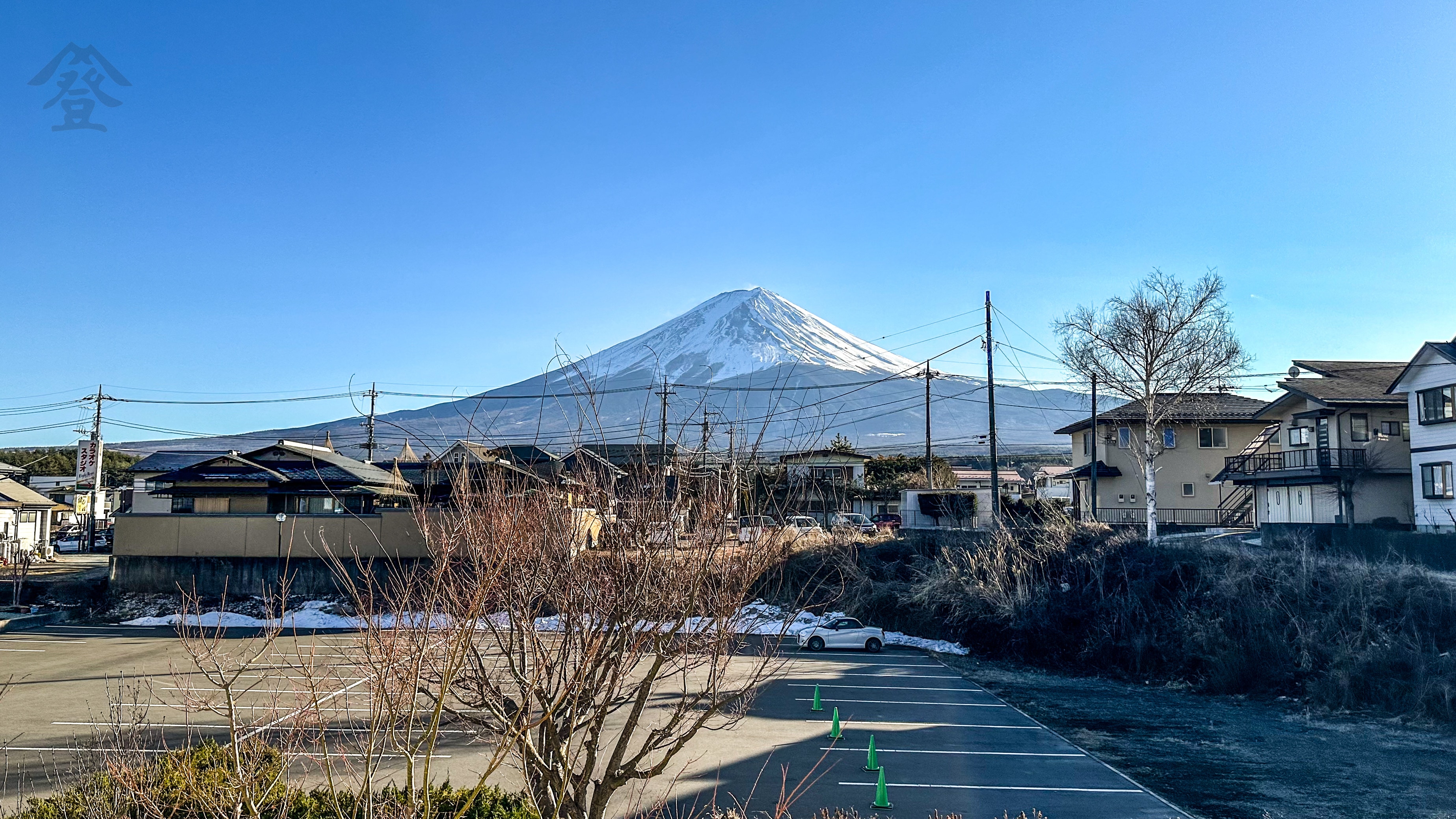 View of Mt. Fuji from NOBORISAKA HOUSE WEST