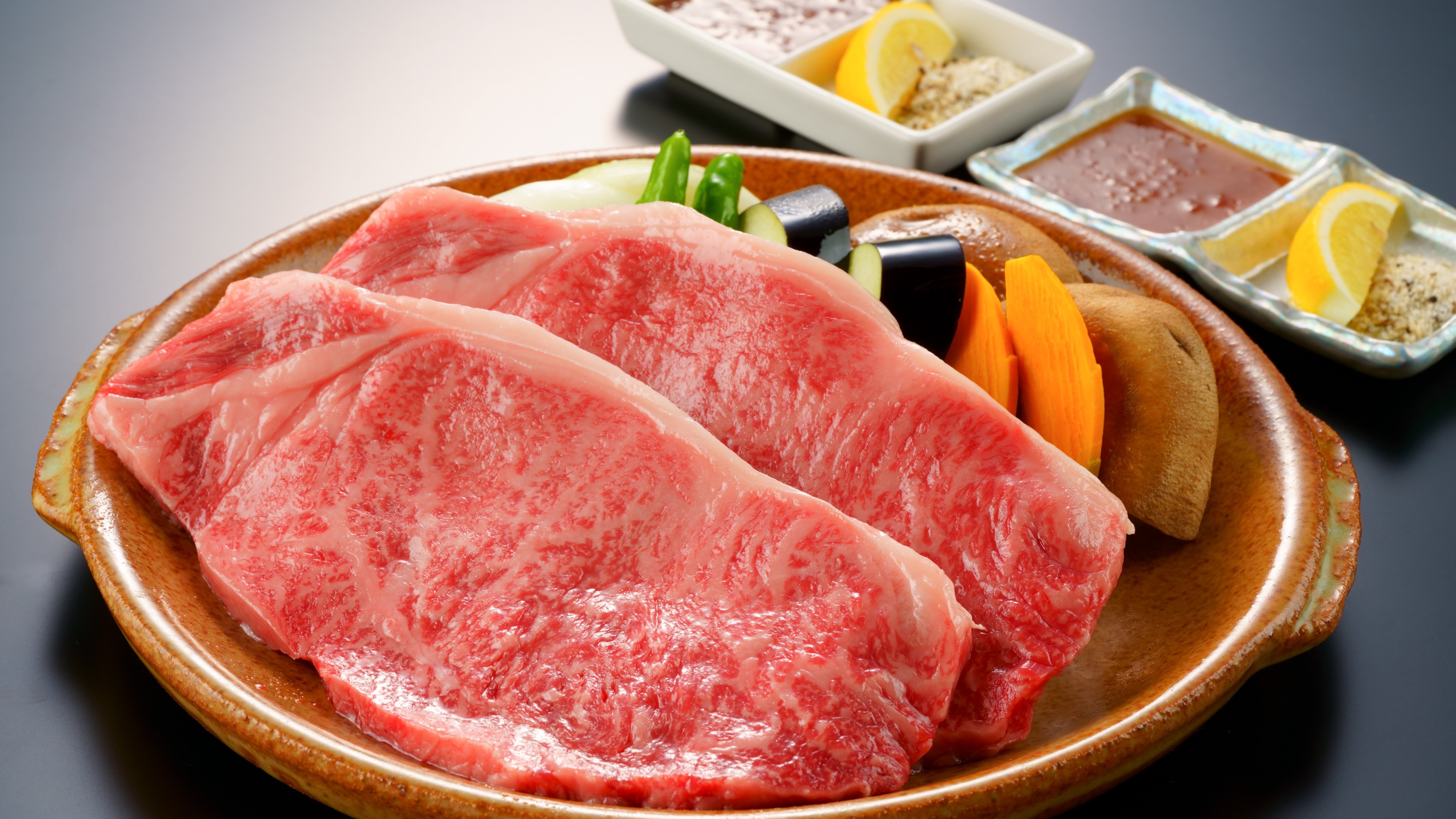 [Kaiseki example] Oita Wagyu steak/200g