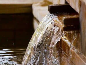 relax in the hot springs