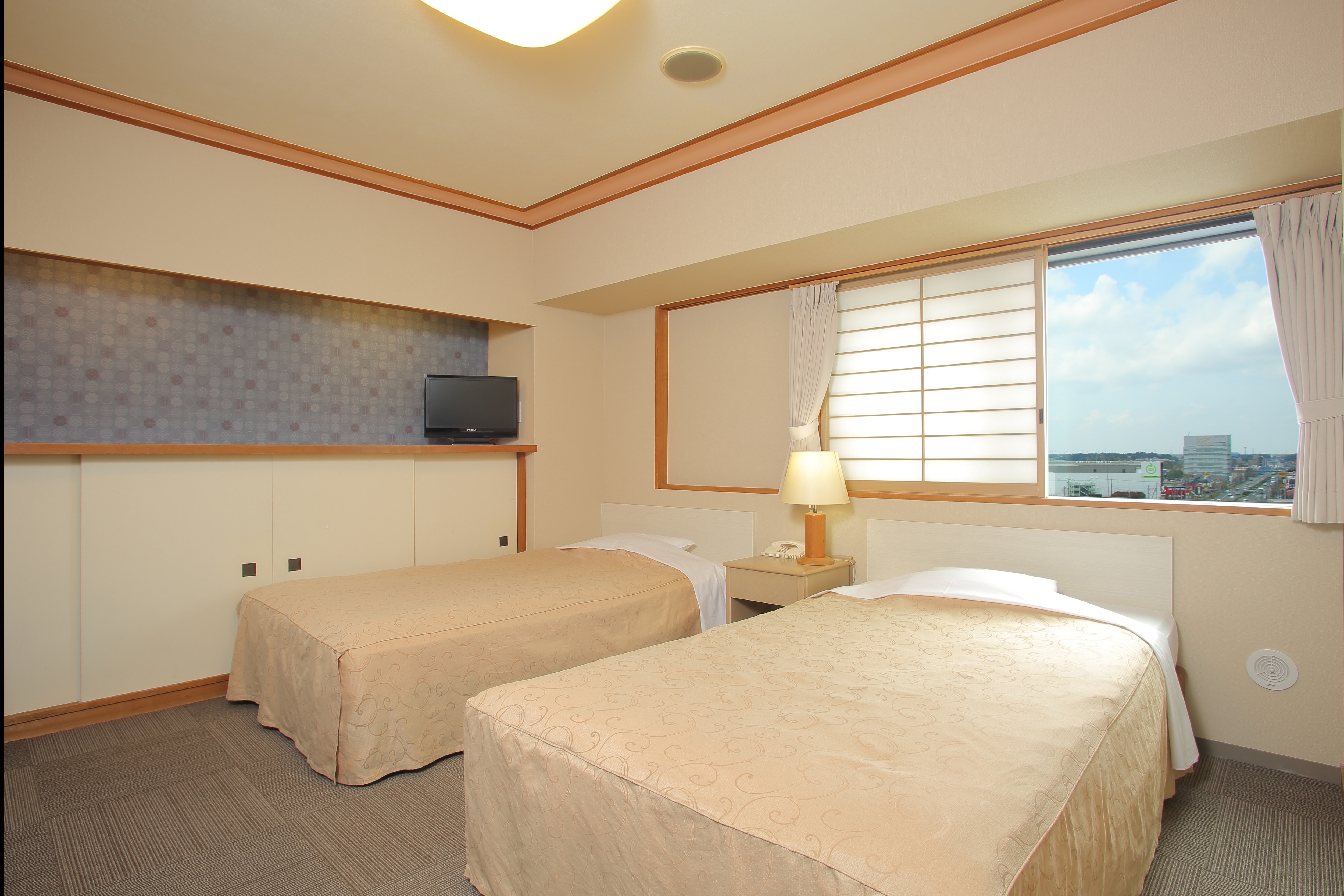 Main building twin room