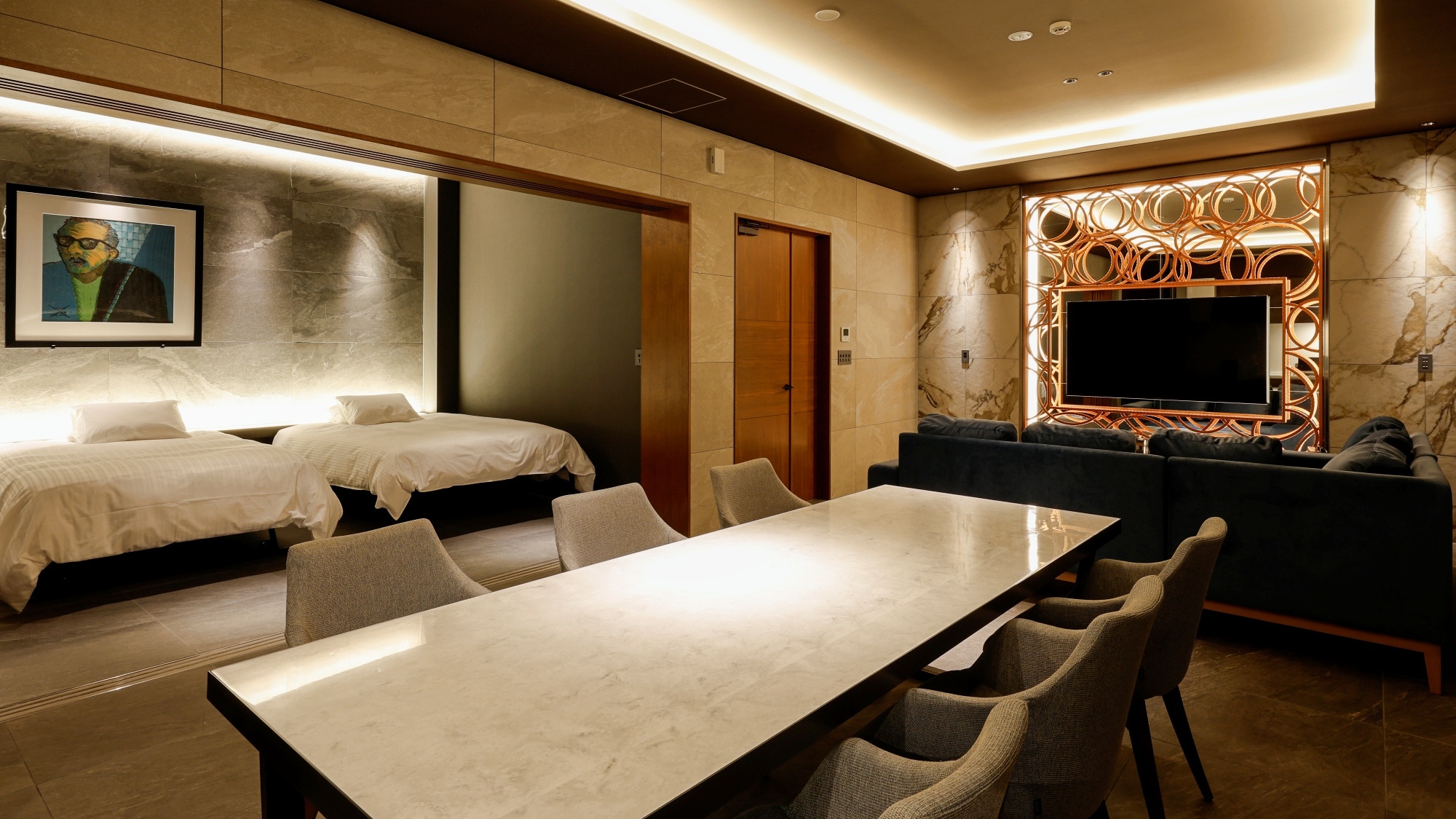 【Giraffe】실내 풍경