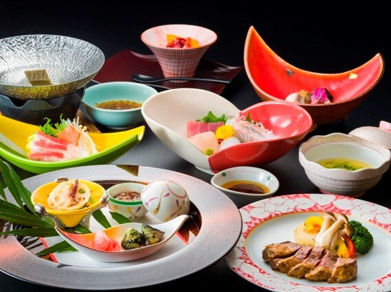 [Colorful seasonal kaiseki course]
