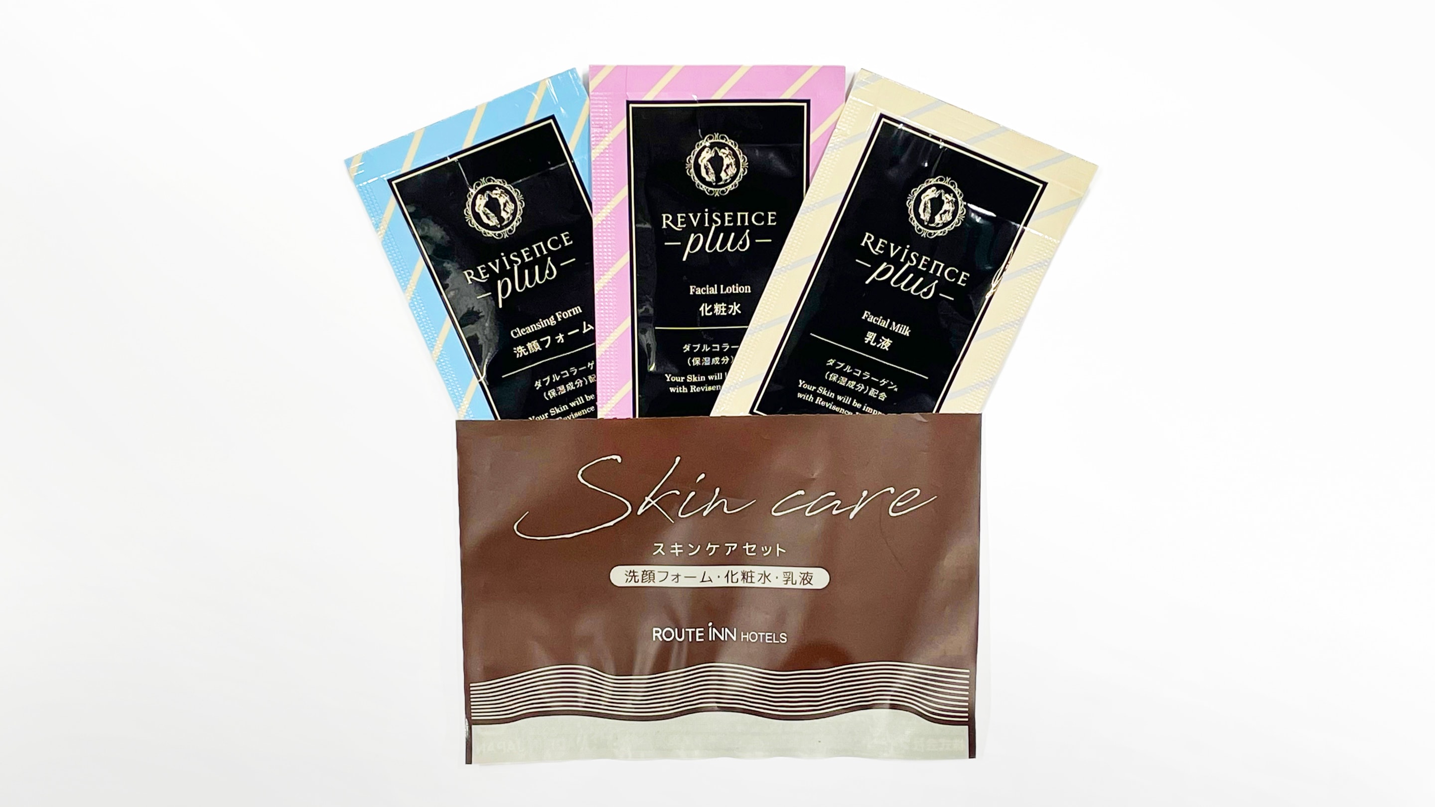 [Comfort room only] Skin care set (face wash, lotion, milky lotion)
