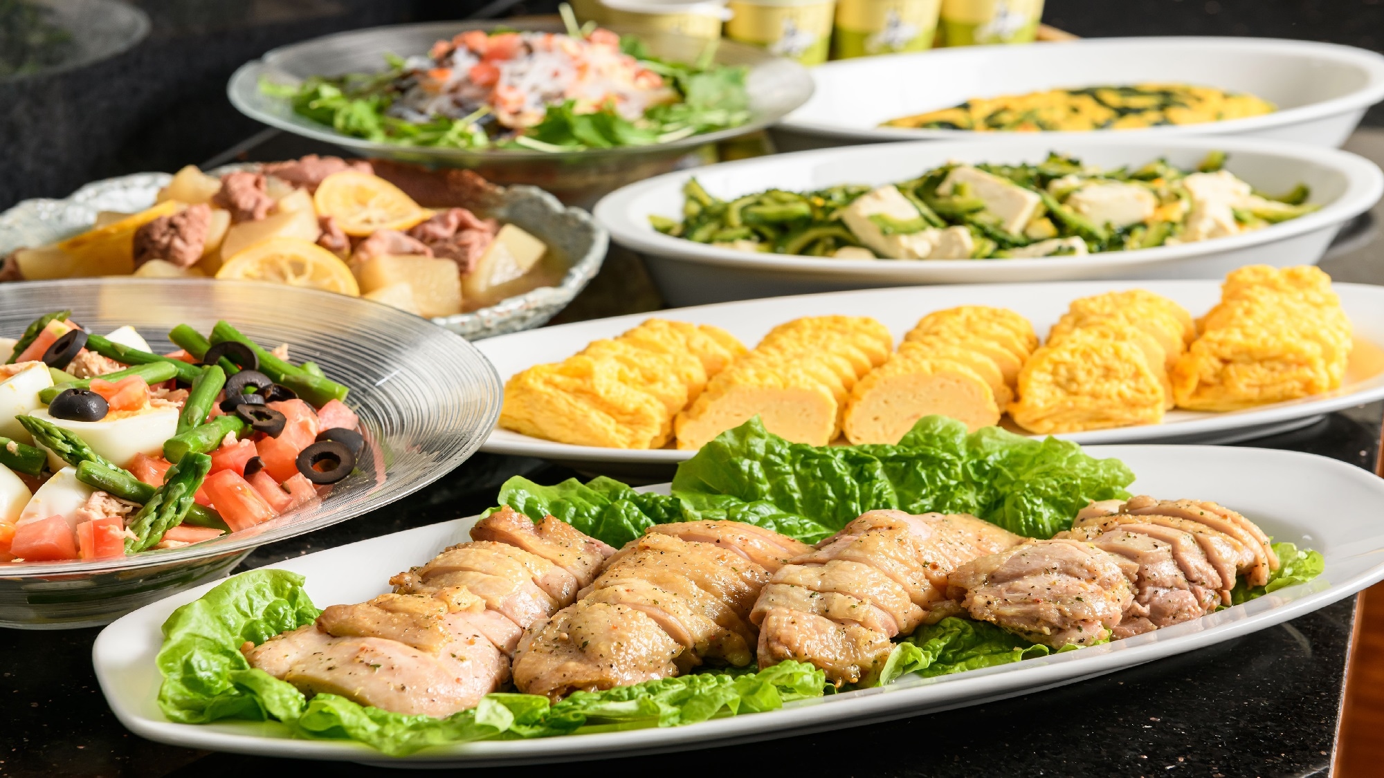 [Breakfast] Sample side dish menu