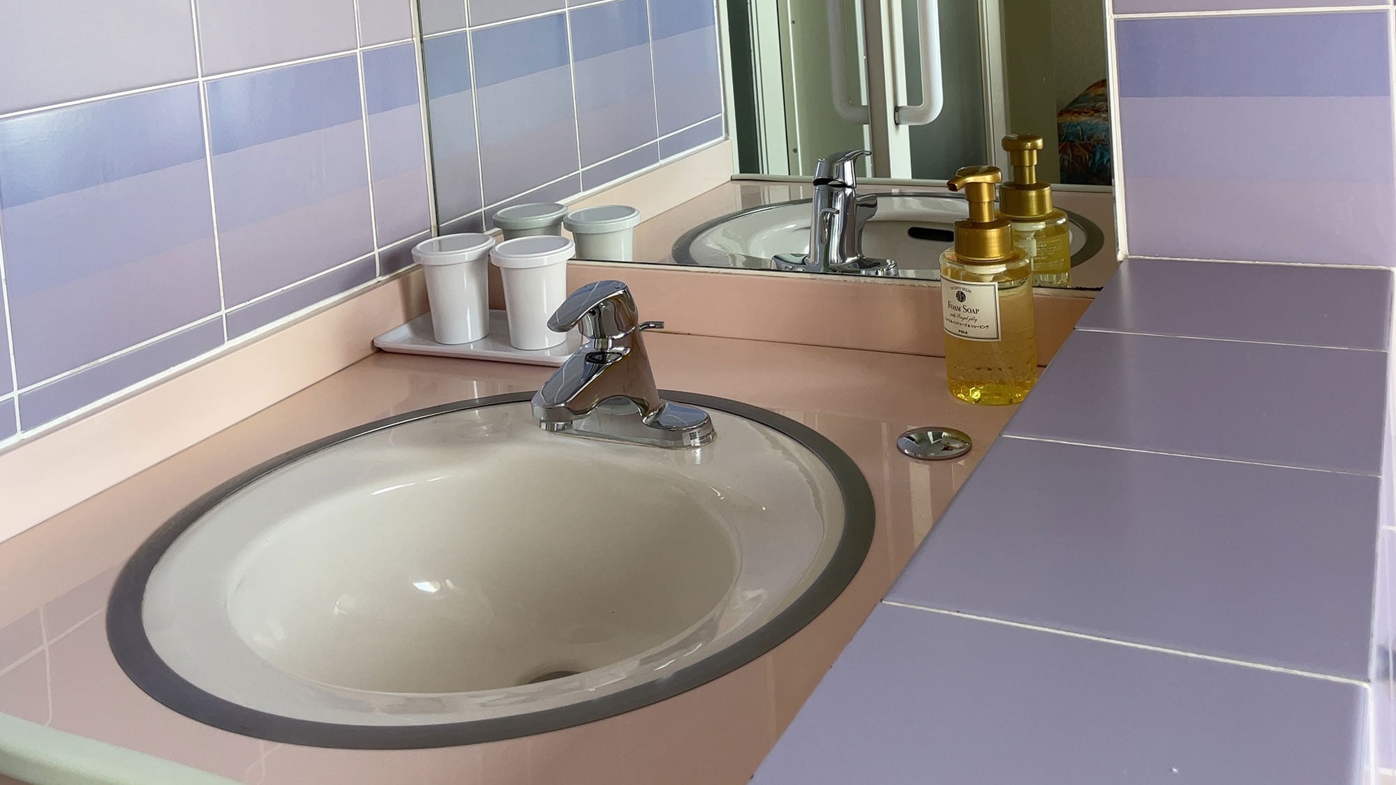 Phòng đôi có phòng tắm riêng (không hút thuốc) Phòng tắm và khu vực rửa