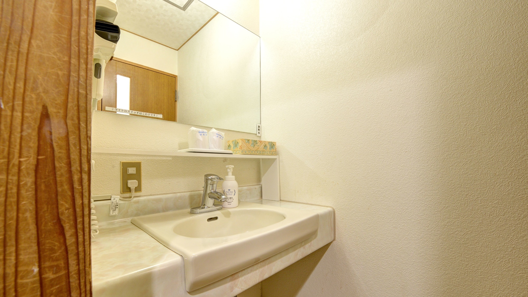 *[Guest room example/washroom]