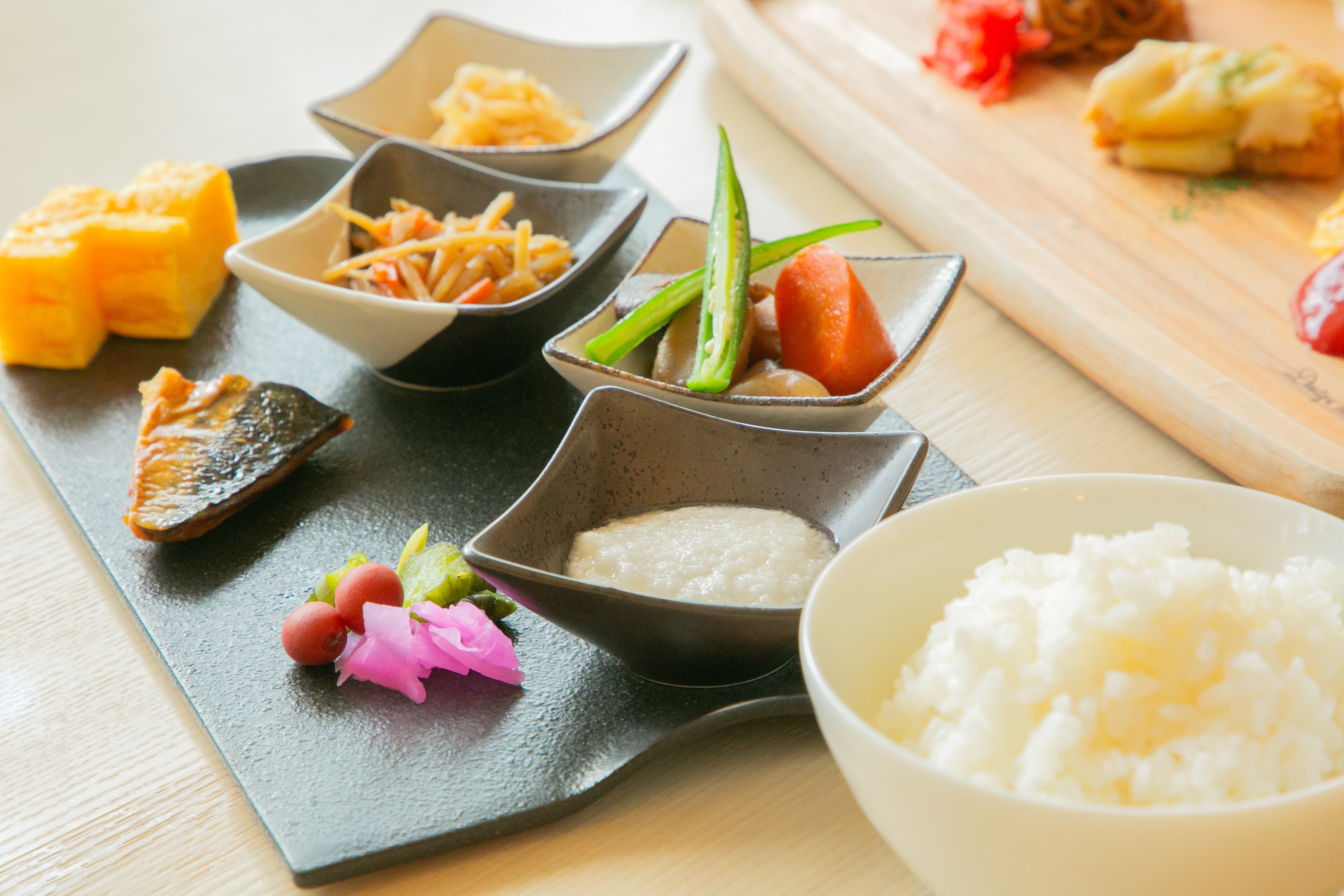 朝食　和洋バイキング（一例）
