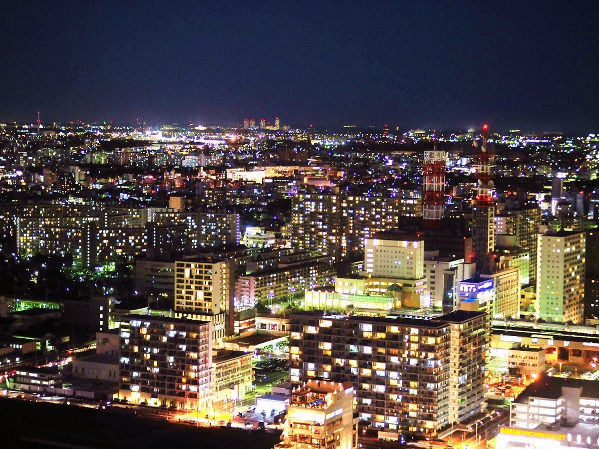 Chiba city night view