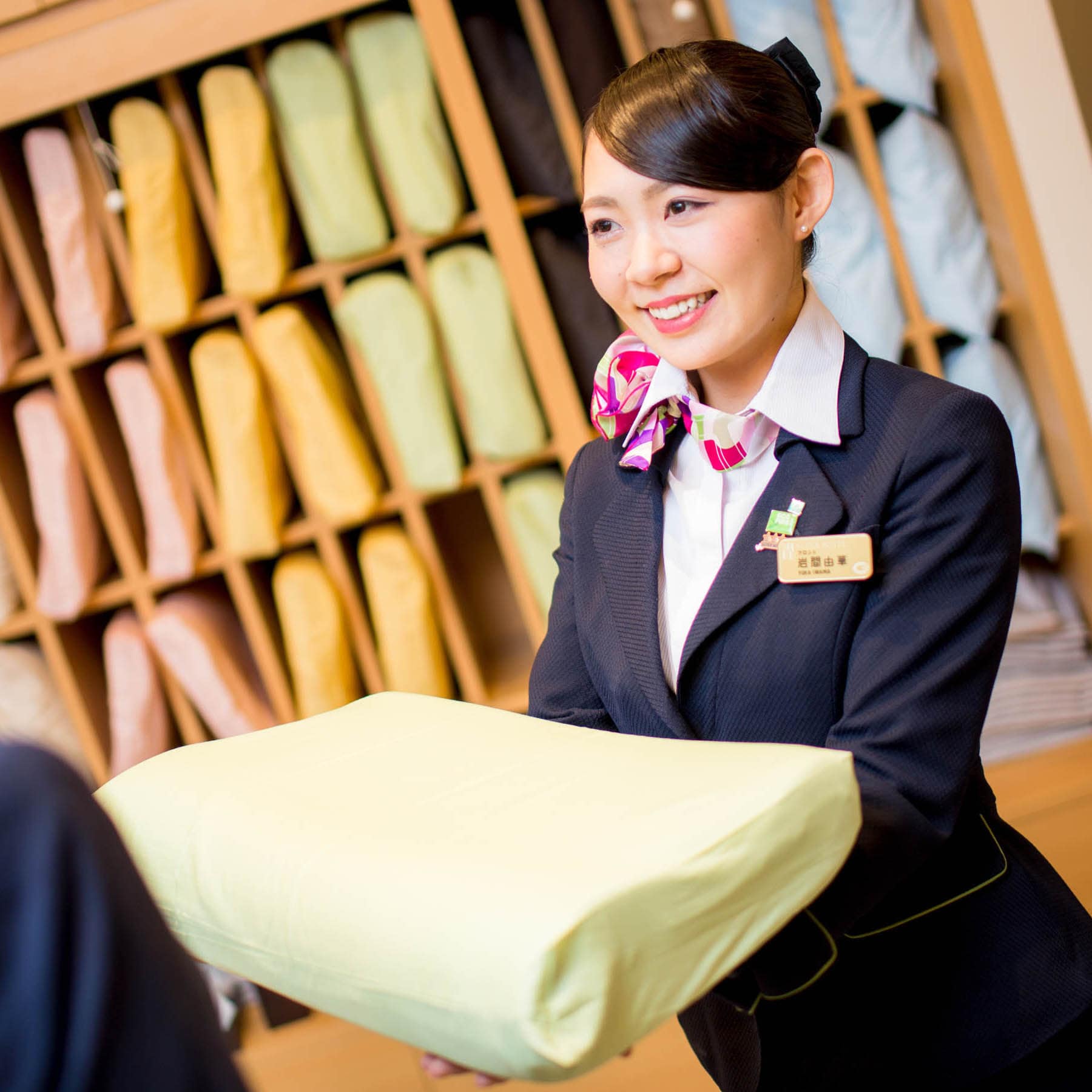 "Sleeping Pillow" available in 8 varieties on a first-come, first-served basis