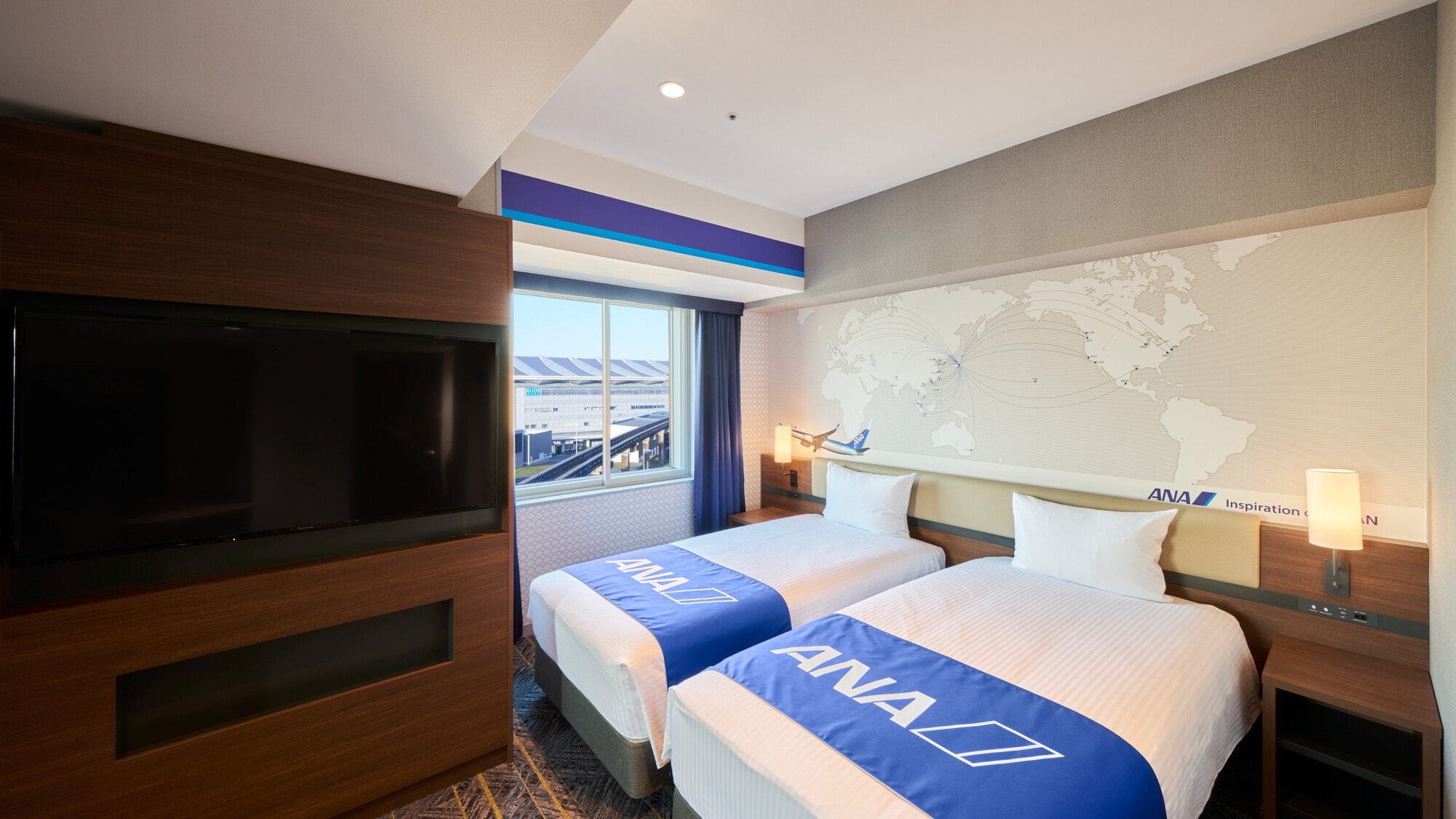 【콜라보룸】ANA ROOM×보잉 B737