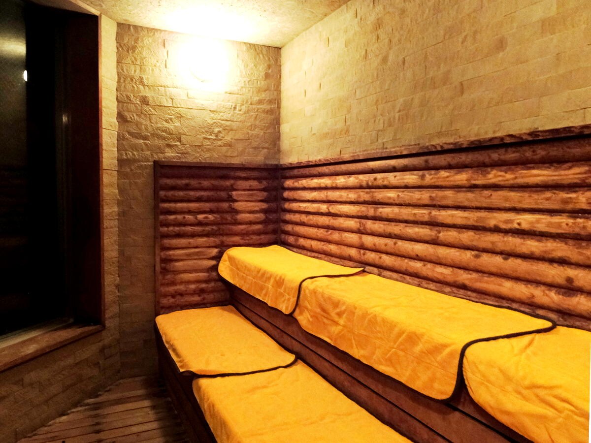 [Main building basement 2nd floor] Sauna