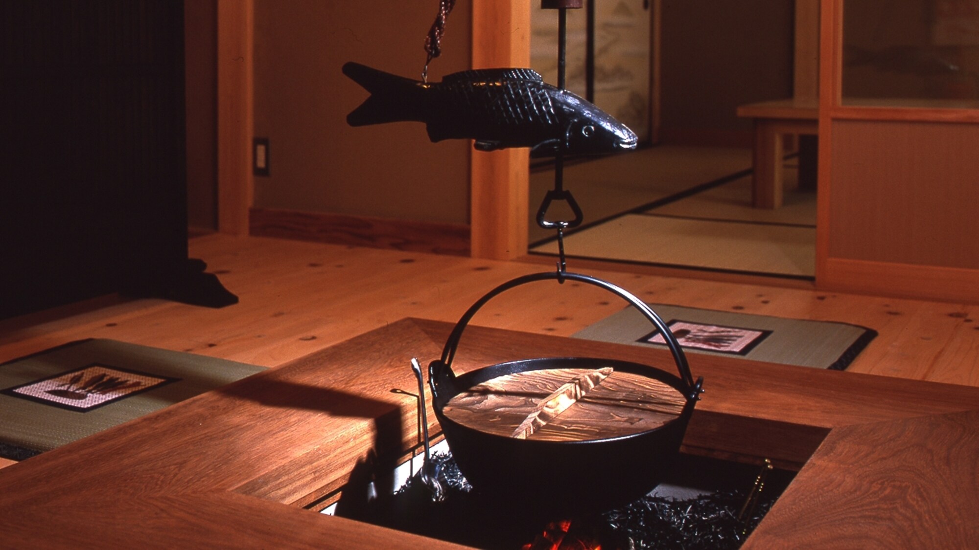 *Authentic hearth in each cottage