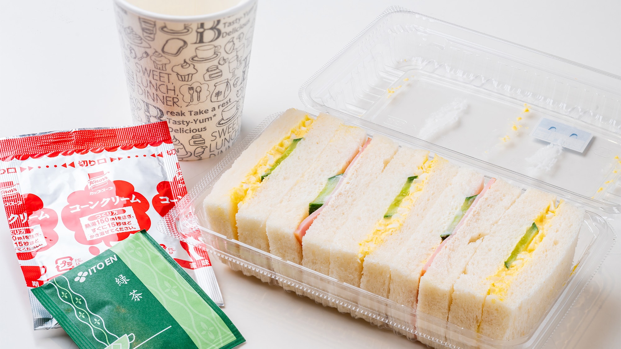 ◆ [Bữa sáng] Bánh mì sandwich (có súp)