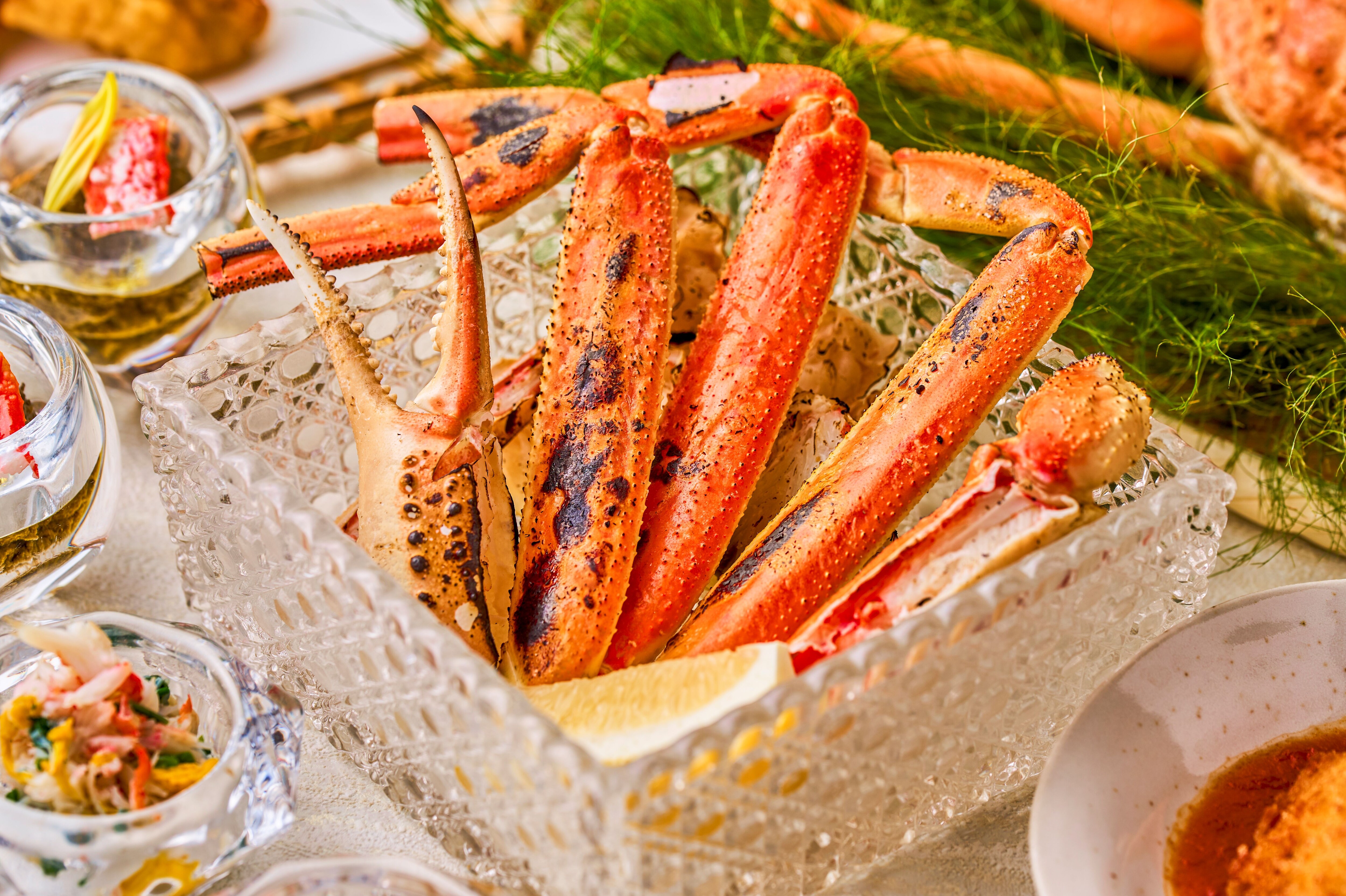 겨울 기획 "엄선한 게"책 참깨 게의 볶음