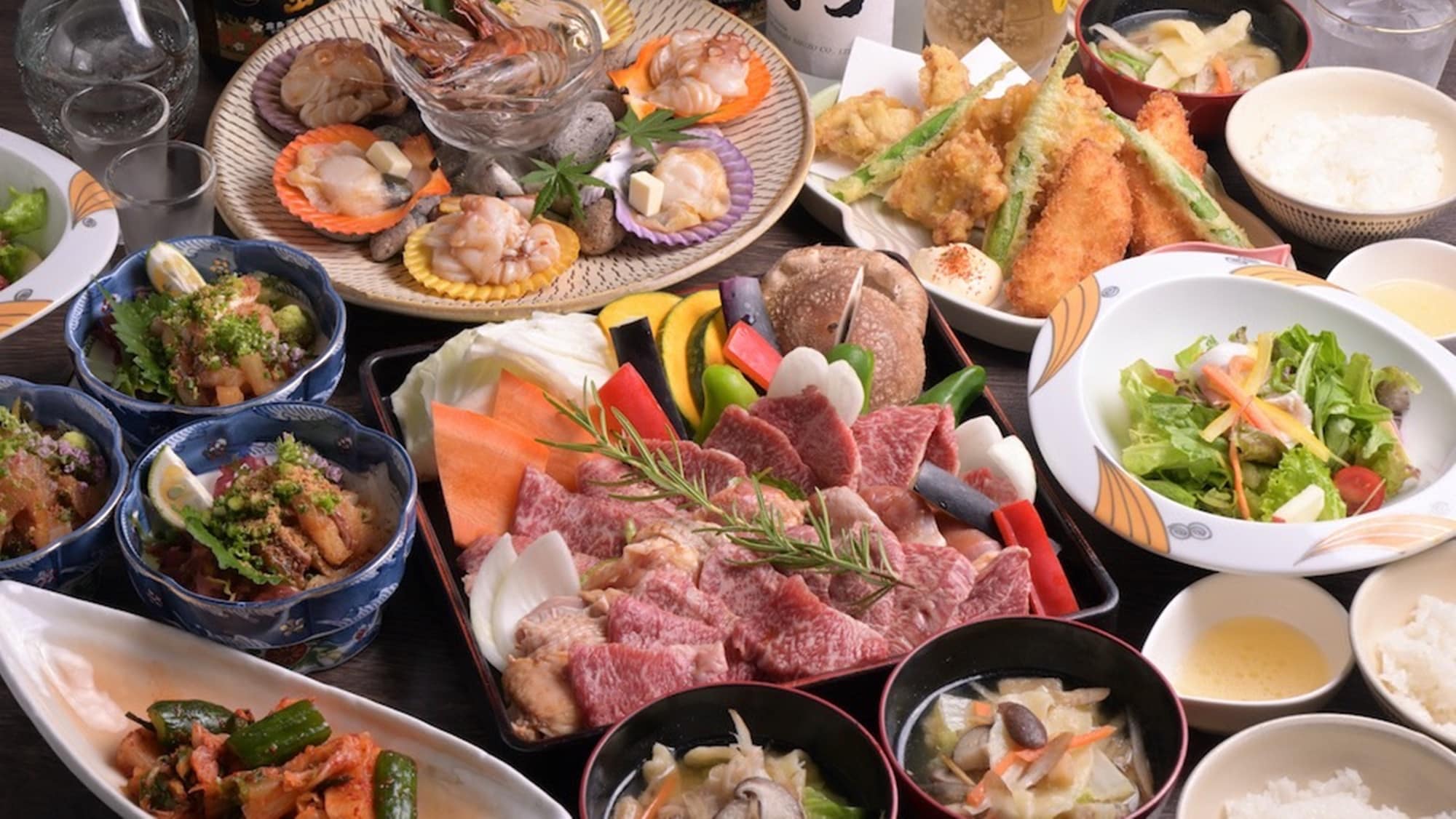 【晚餐範例】豐後套餐