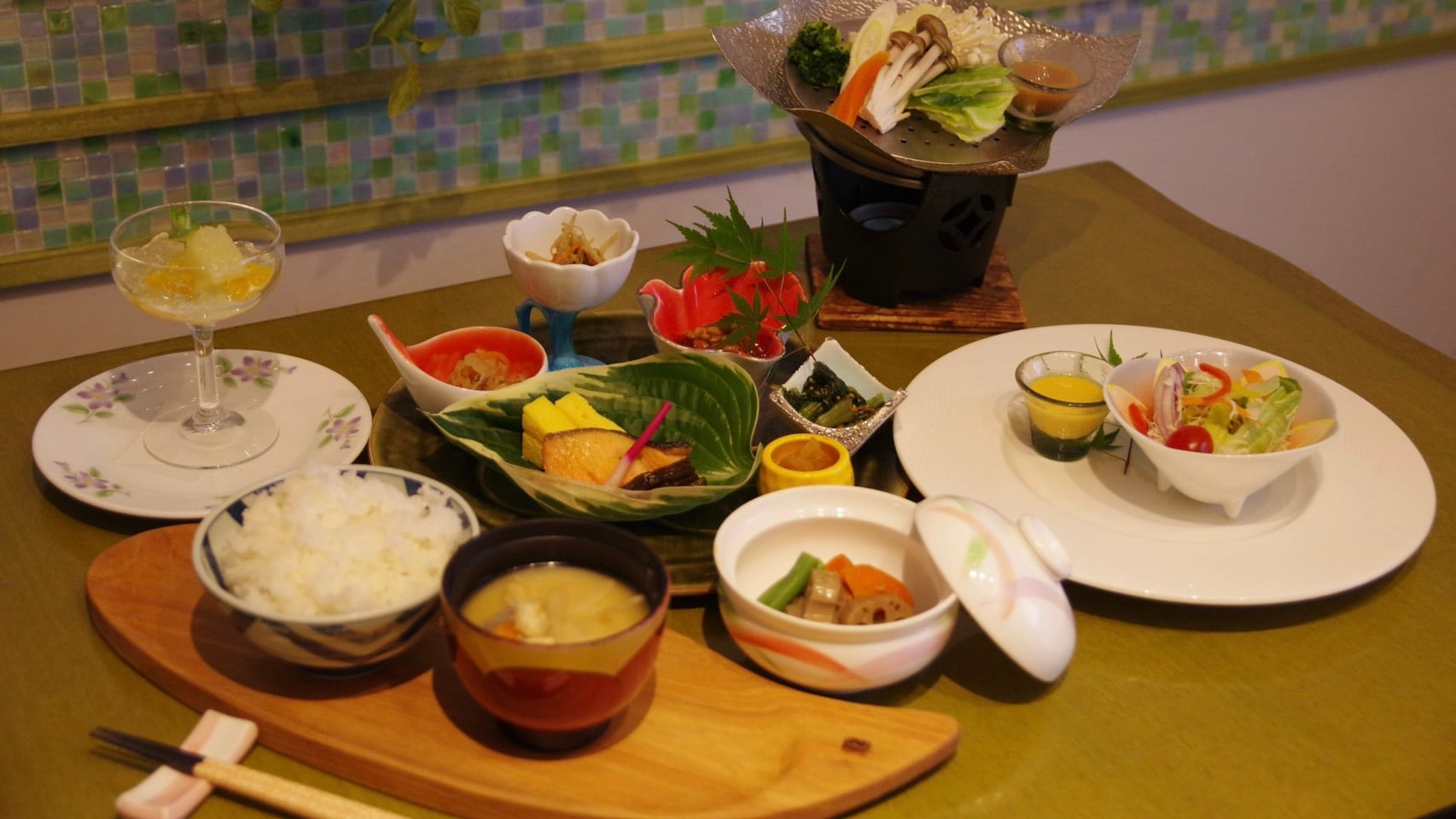 [Breakfast] The photo is an image. The contents and vessels may change depending on the season and purchasing situation.