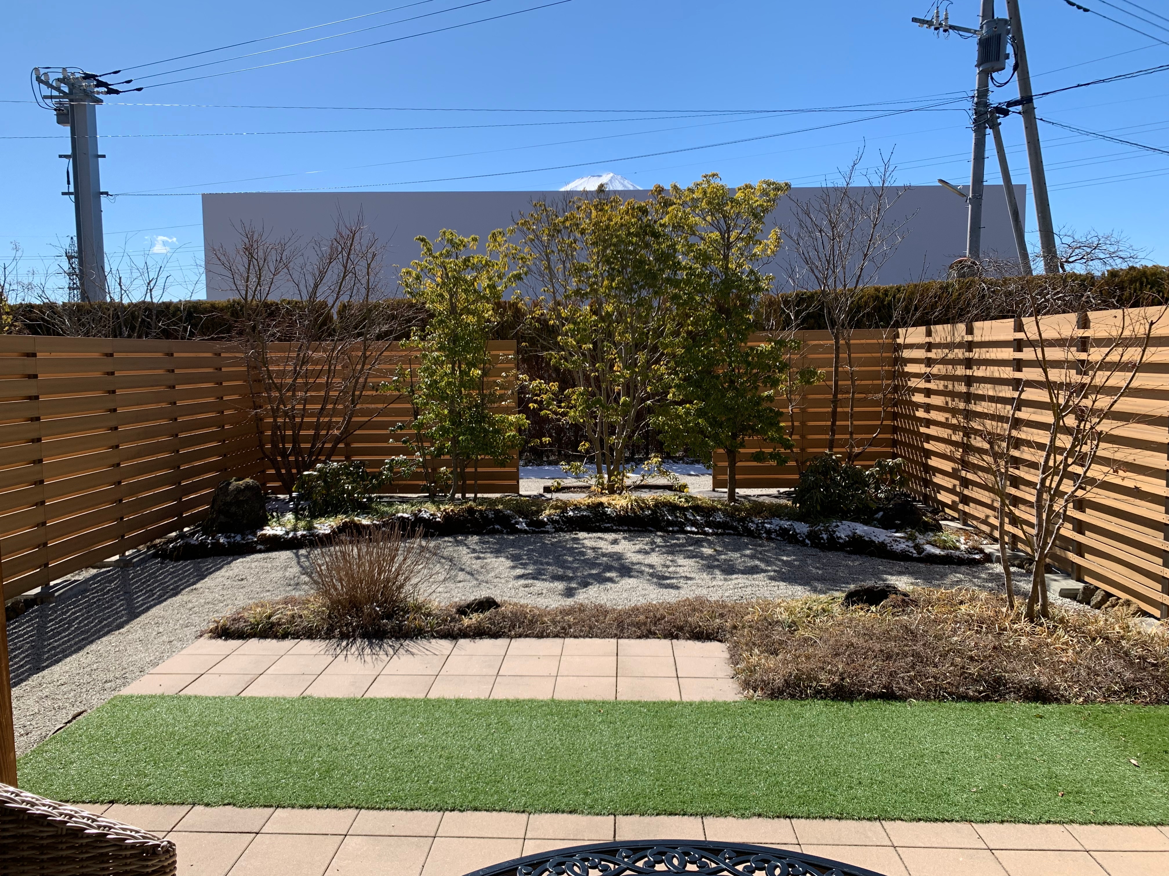 View from the garden terrace [Garden Twin]