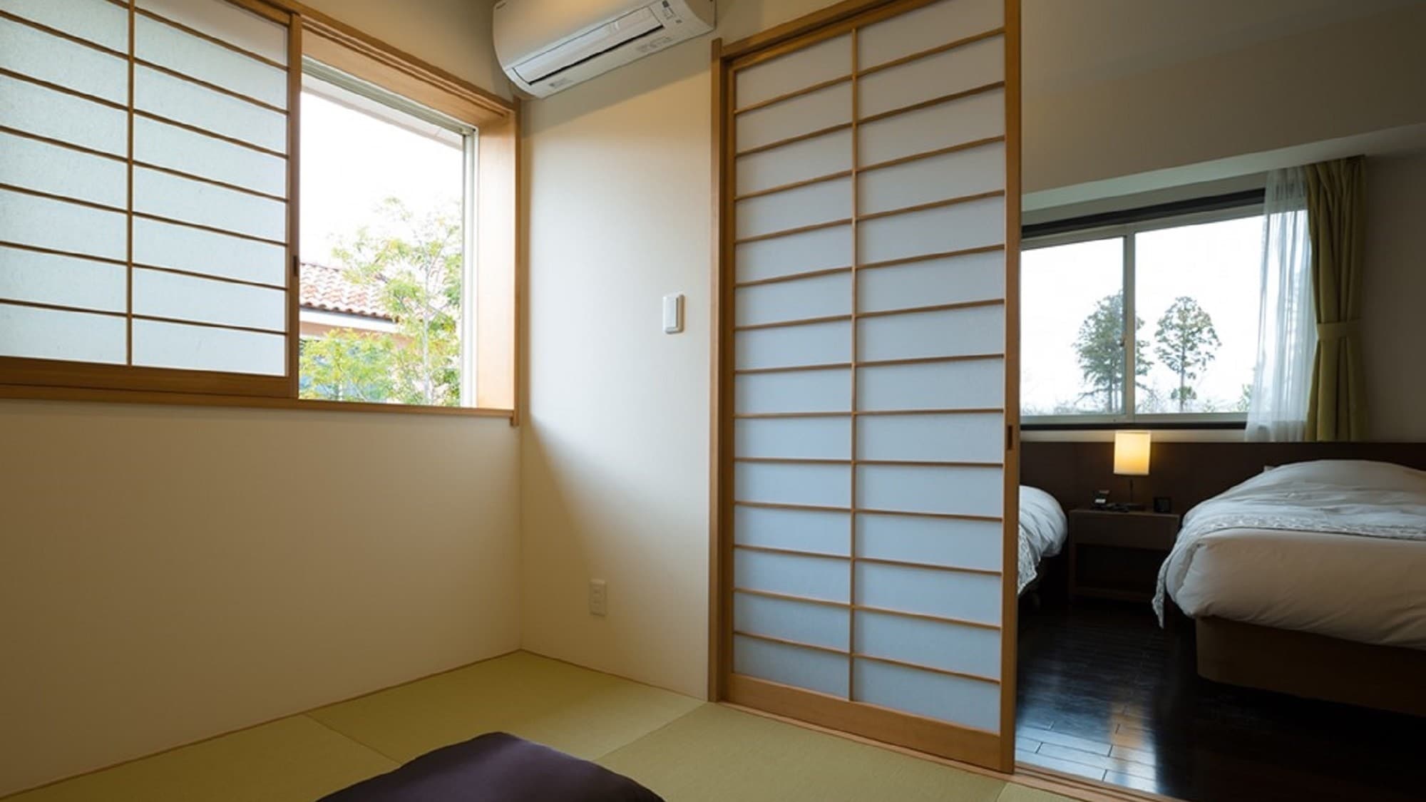 [Family Lodge Forest Terrace] A Japanese-style room with Ryukyu tatami mats on the 2nd floor