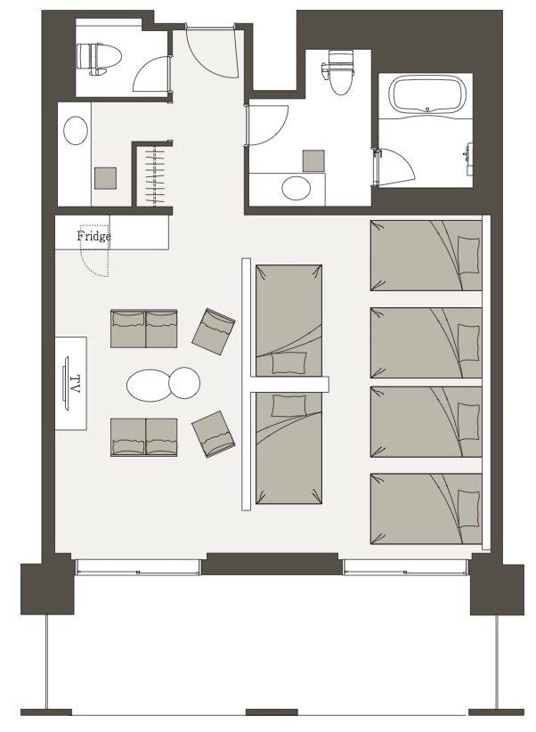 行政六楼(露台)