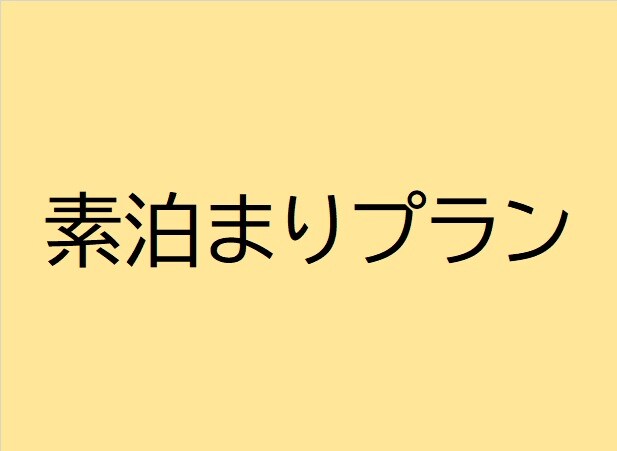 仅住宿计划