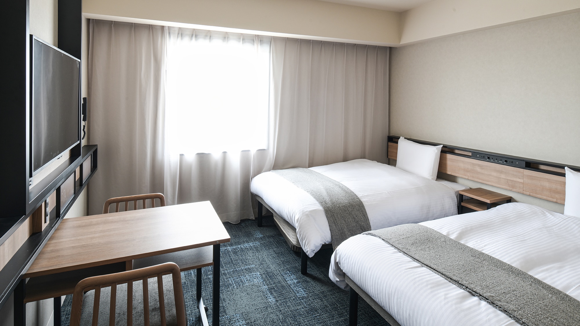 [Comfort Twin] 20.2㎡│2 beds 120cm wide