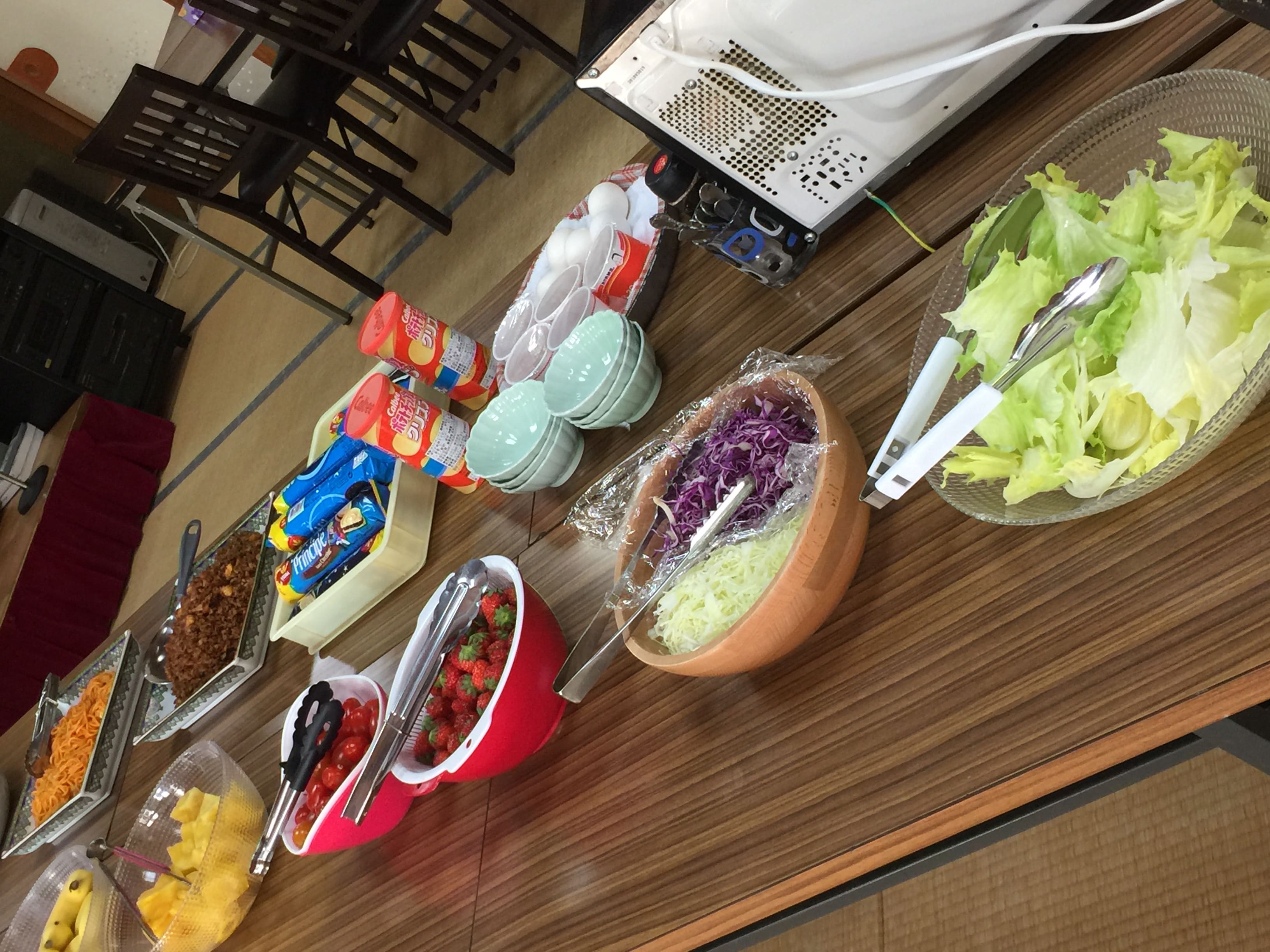 Breakfast buffet