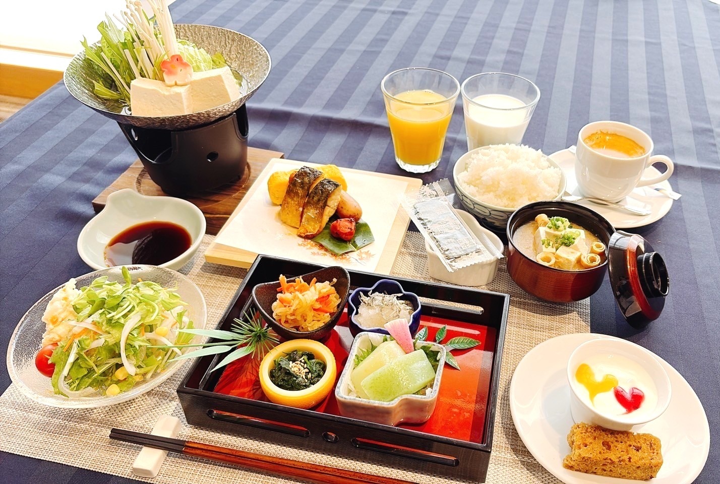Japanese breakfast (example)