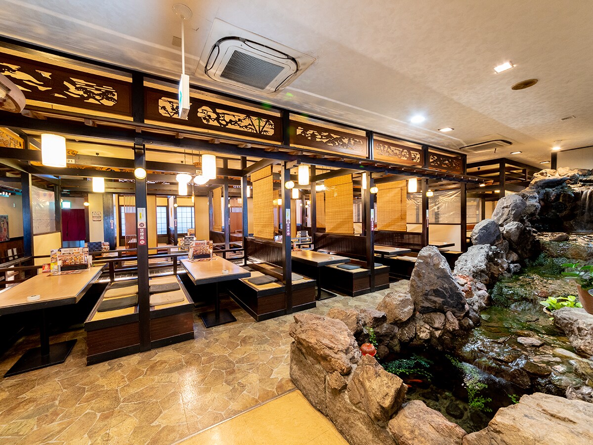 Inside the restaurant Gudrac, Takimae