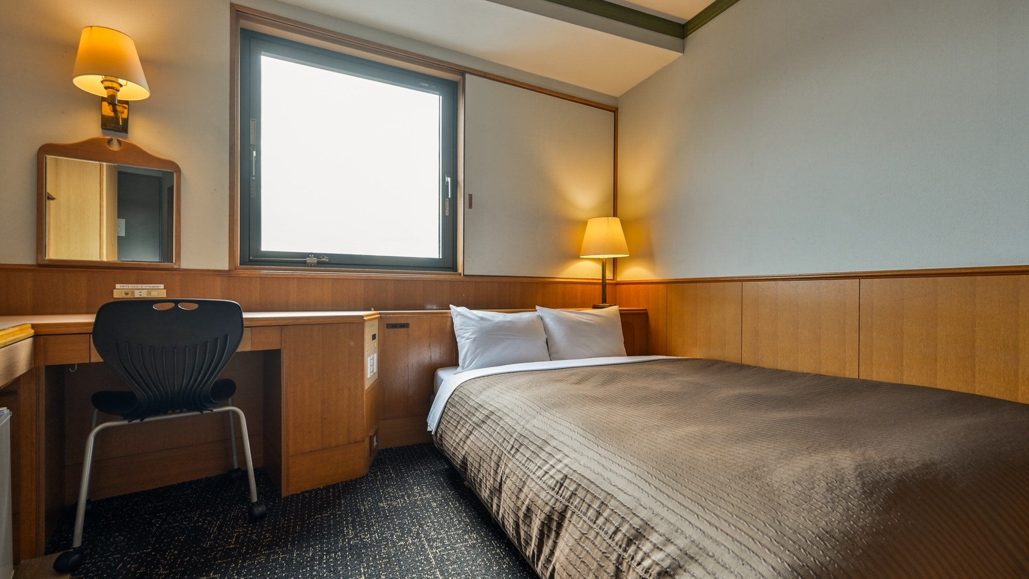 Standard double room (15 square meters) bed width 140cm