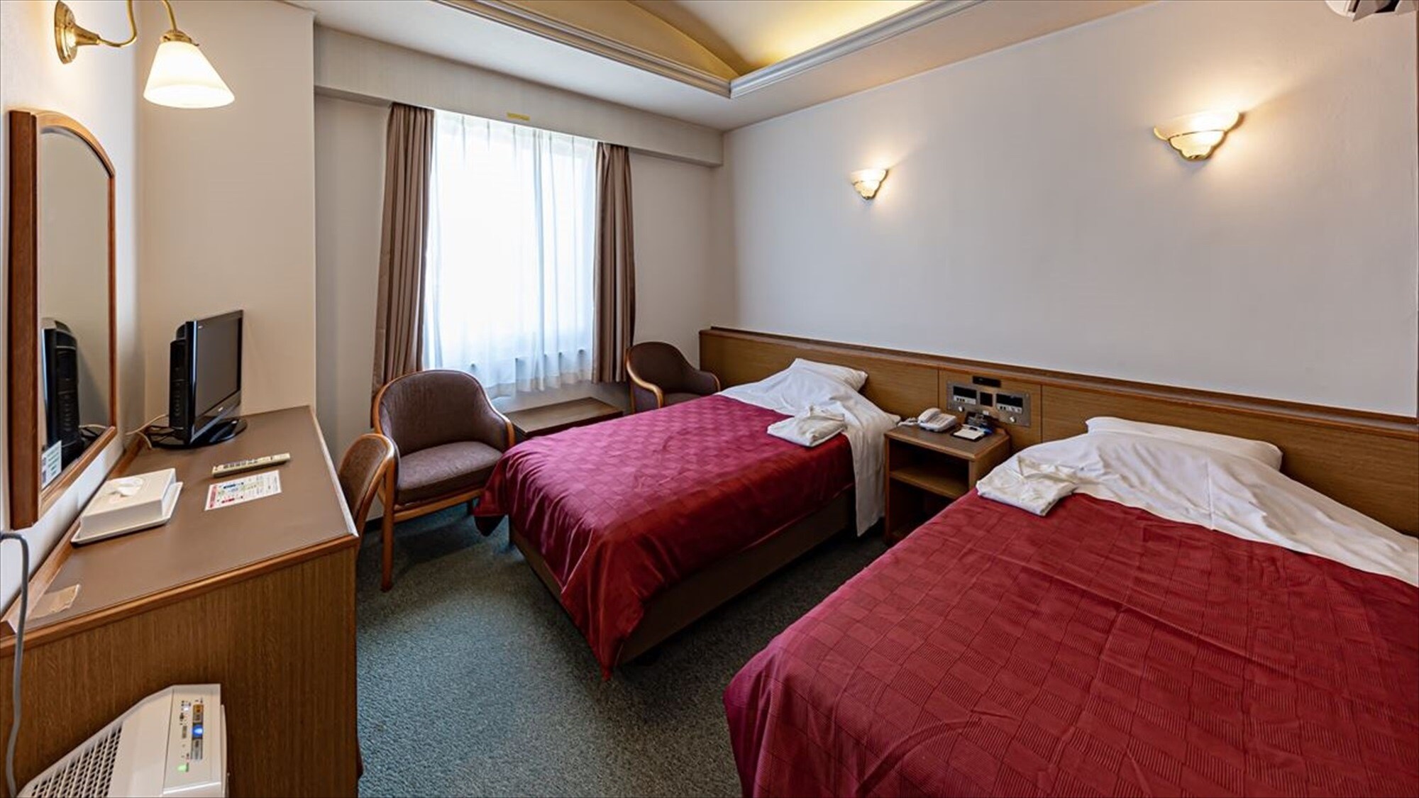 [Guest room] Moderate twin/21 square meters Capacity: 1-2 people