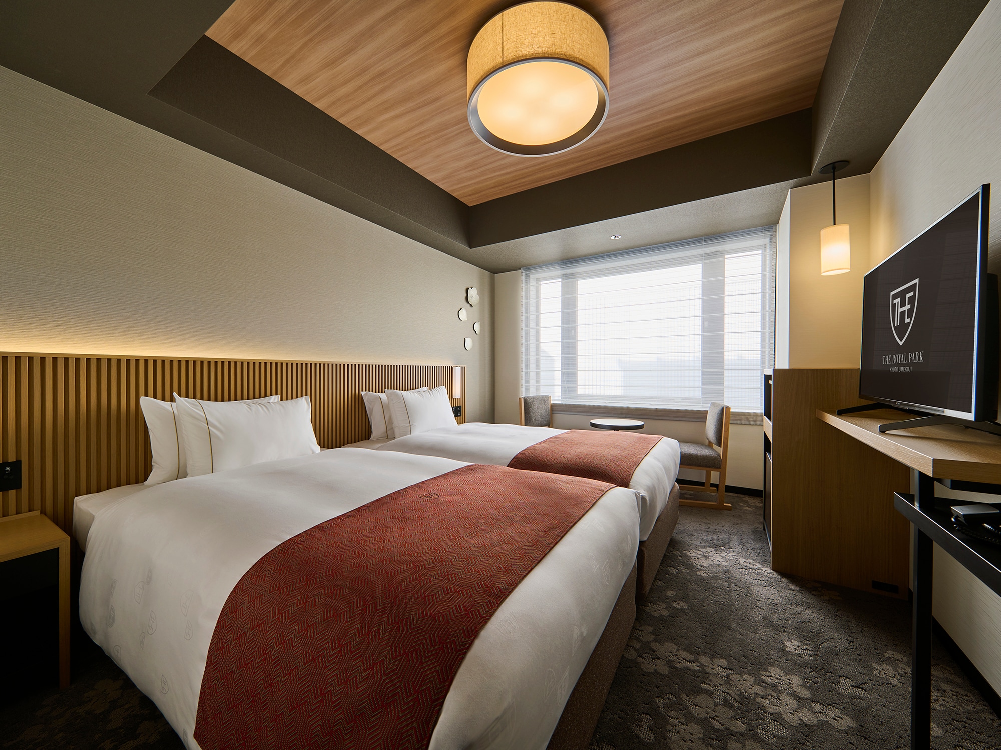 Kamar Twin Standar *Tata letaknya adalah contoh (mungkin berbeda dari kamar sebenarnya)